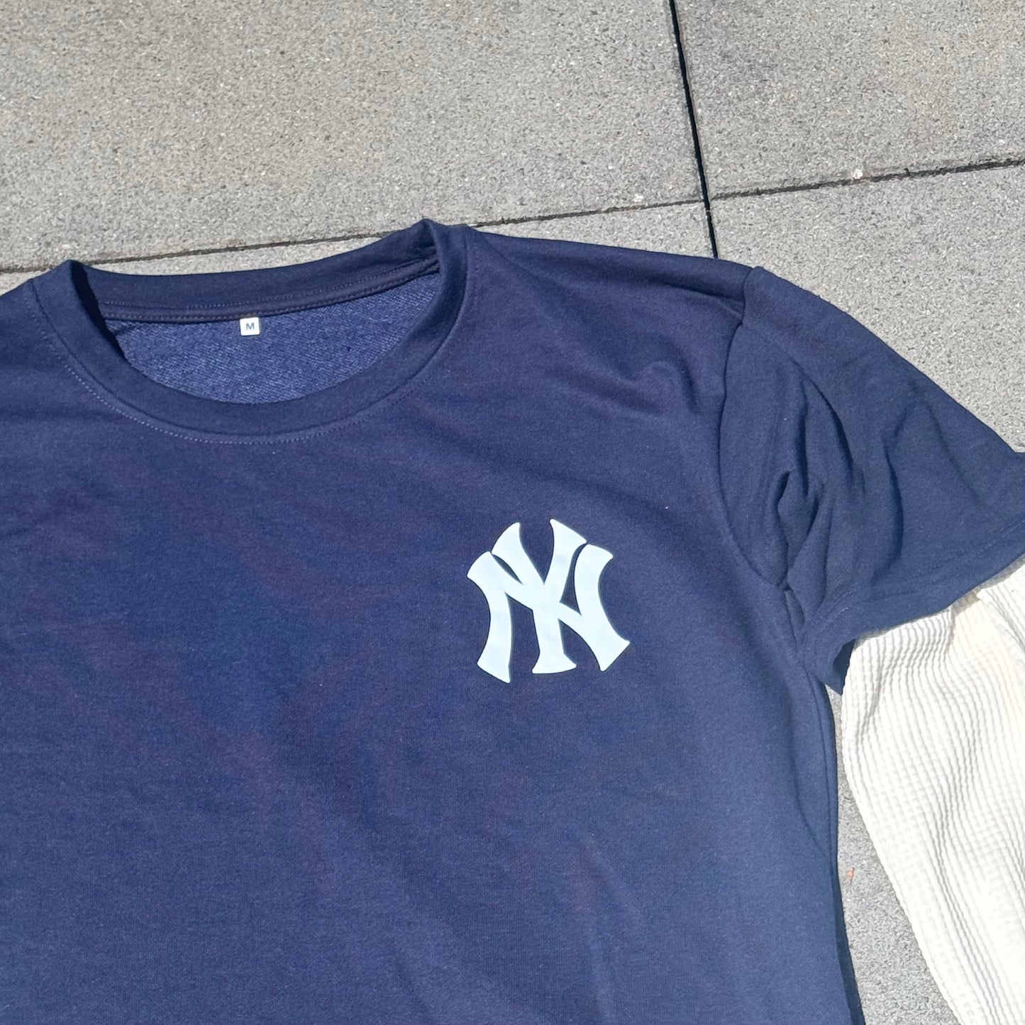 Yankees custom made navy-blue longsleeve