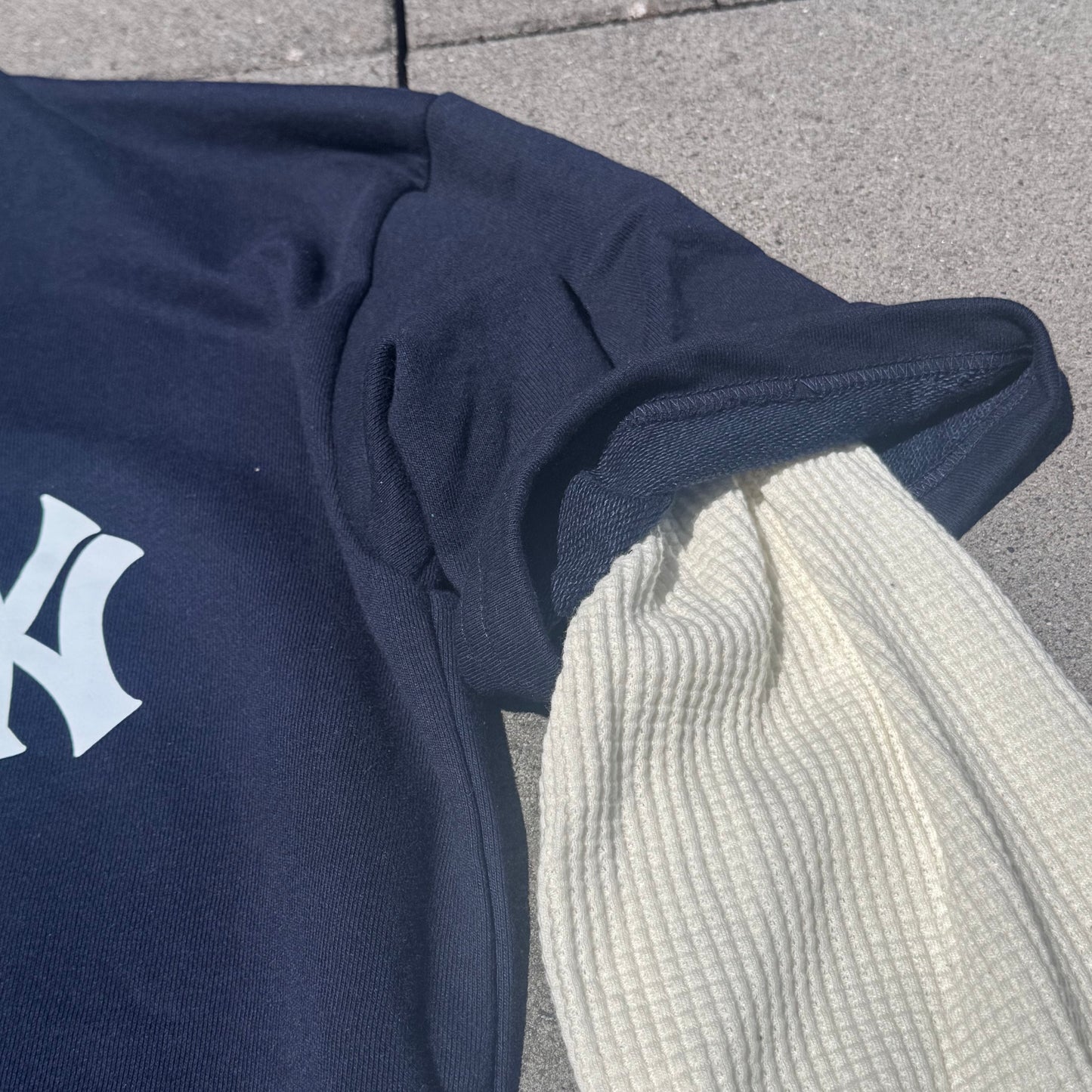 Yankees custom made navy-blue longsleeve