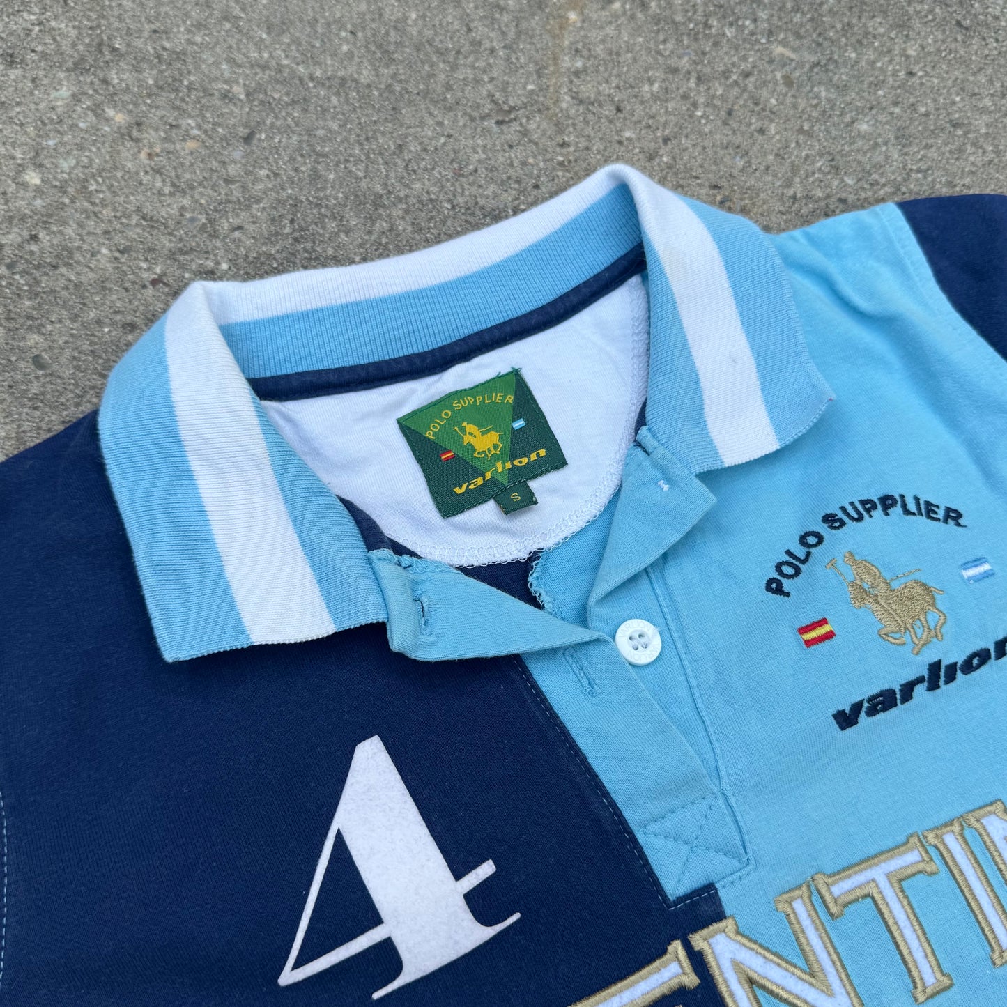 Varlion Argentina vintage poloshirt