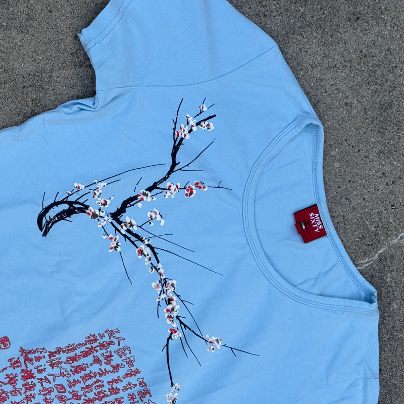 Detailansicht: Sourced limited accessories and clothes Miss Sixty Asian Leaves Y2K t-shirt – Logo, Nähte oder Material