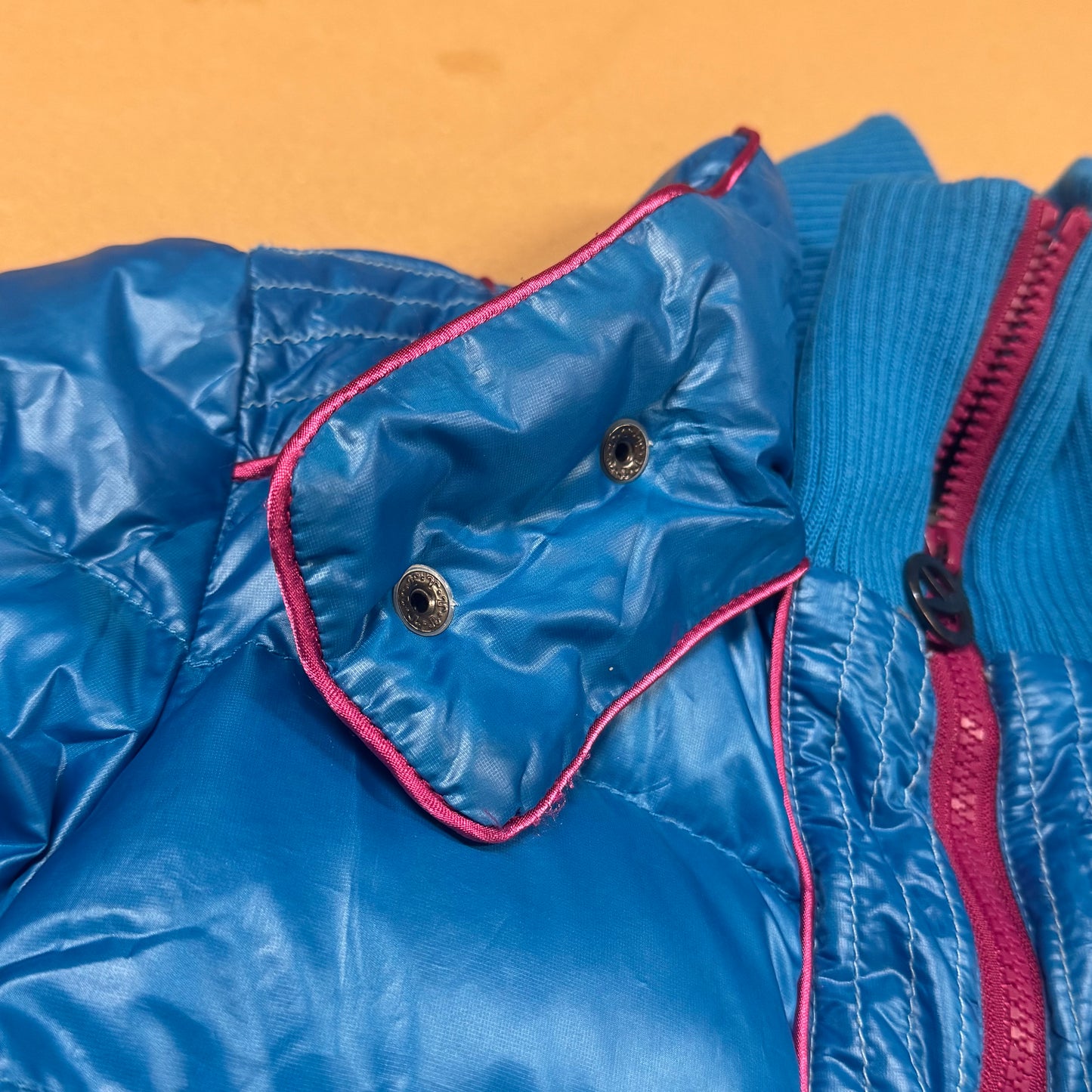 DSL55 by Diesel vintage blue puffer jacket