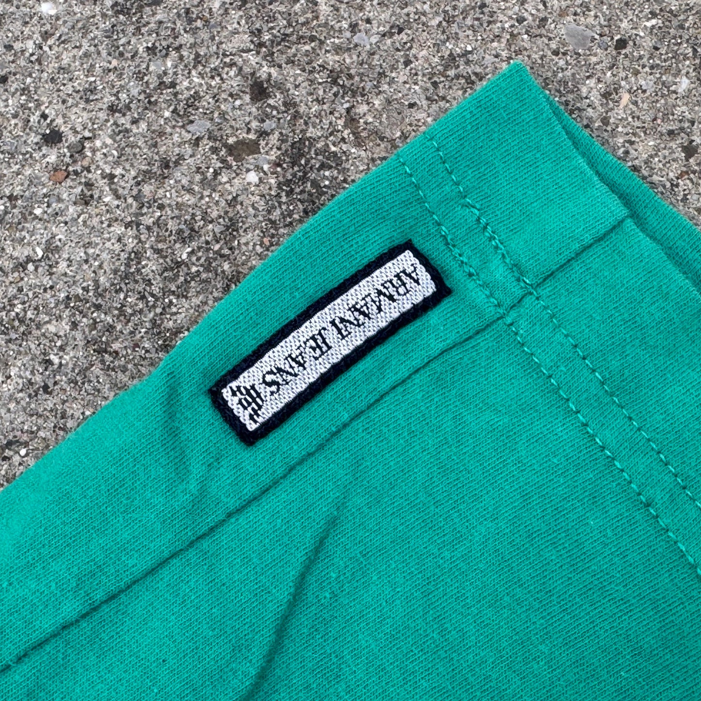 Giorgio Armani vintage green graphic t-shirt