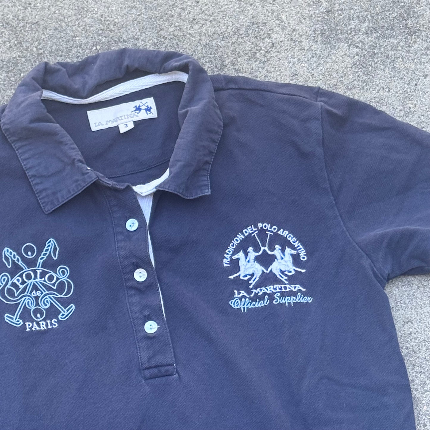 La Martina Paris vintage poloshirt