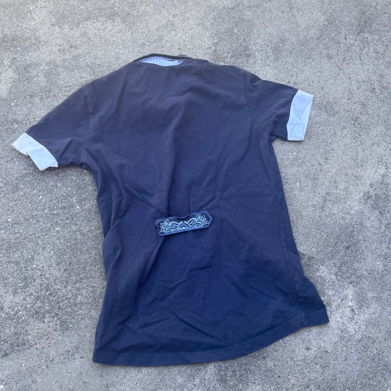 Detailansicht: Sourced limited accessories and clothes La Martina Paris vintage poloshirt – Logo, Nähte oder Material
