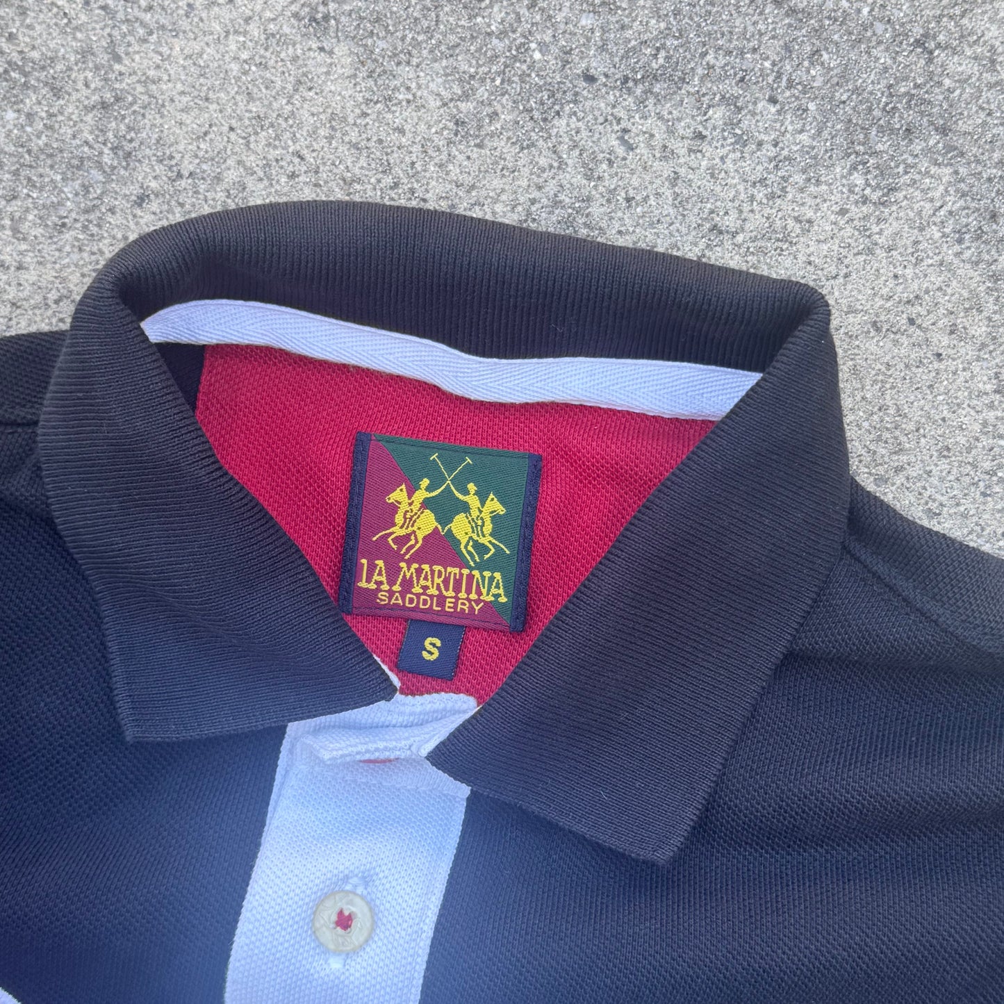 La Martina Germany No3 vintage poloshirt