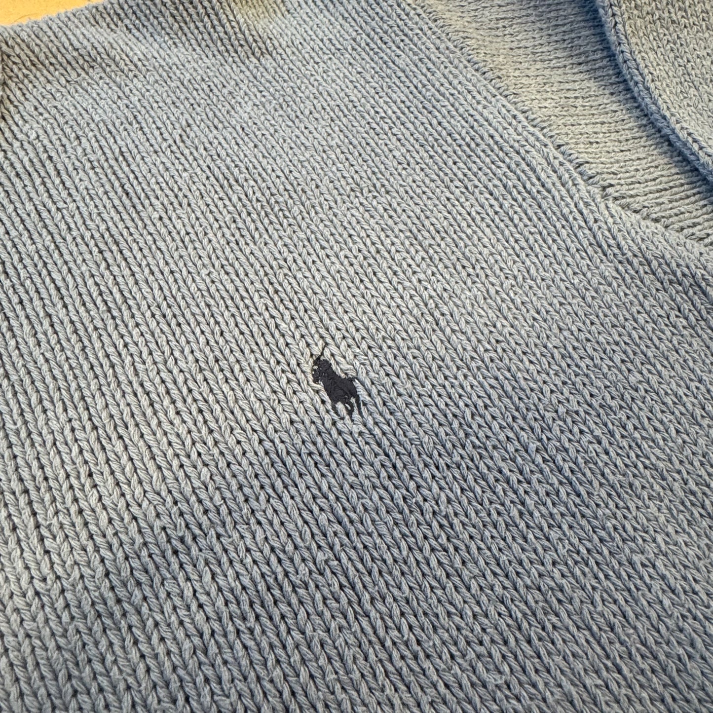 Polo Ralph Lauren knitted blue vintage sweat