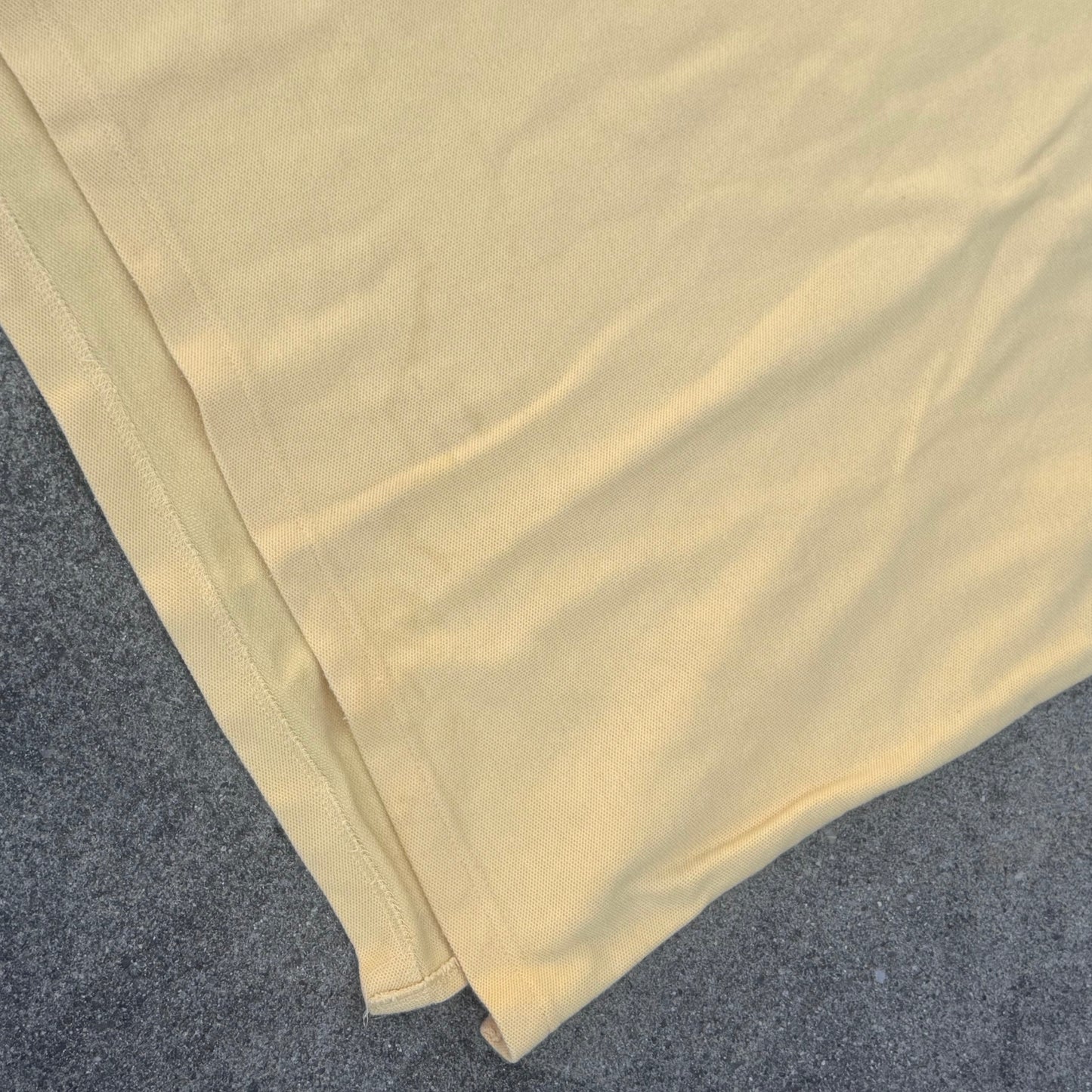 Yves Saint Laurent vintage yellow poloshirt