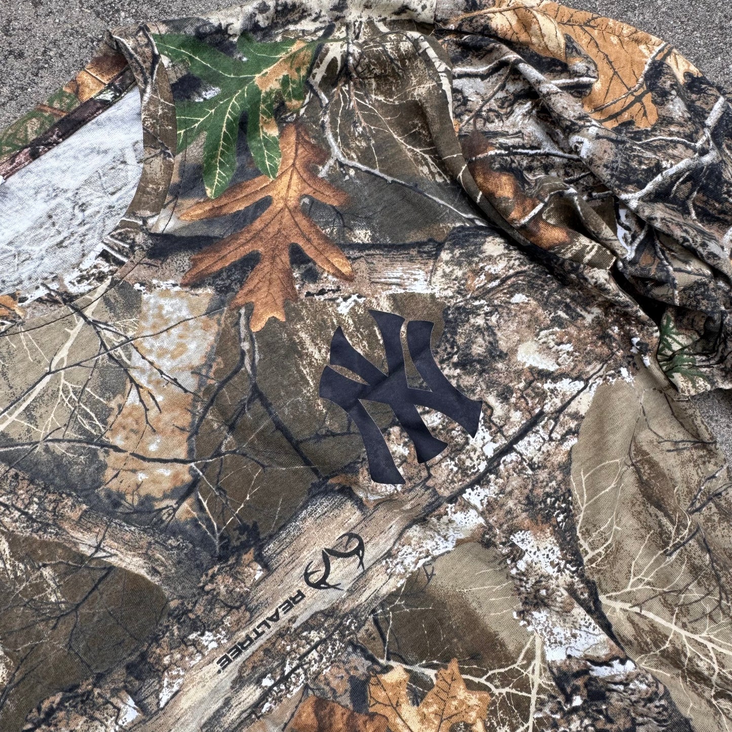 Yankees custom made camouflage longsleeve black