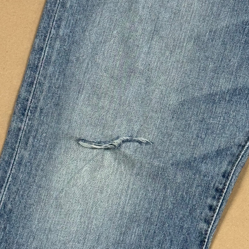 Detailansicht: Sourced limited accessories and clothes Polo Ralph Lauren straight leg denim jeans – Logo, Nähte oder Material
