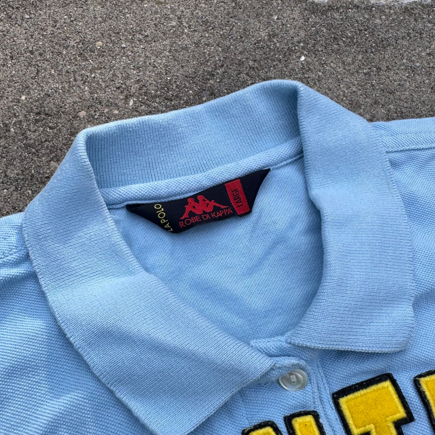 Kappa Argentina skyblue streetwear poloshirt