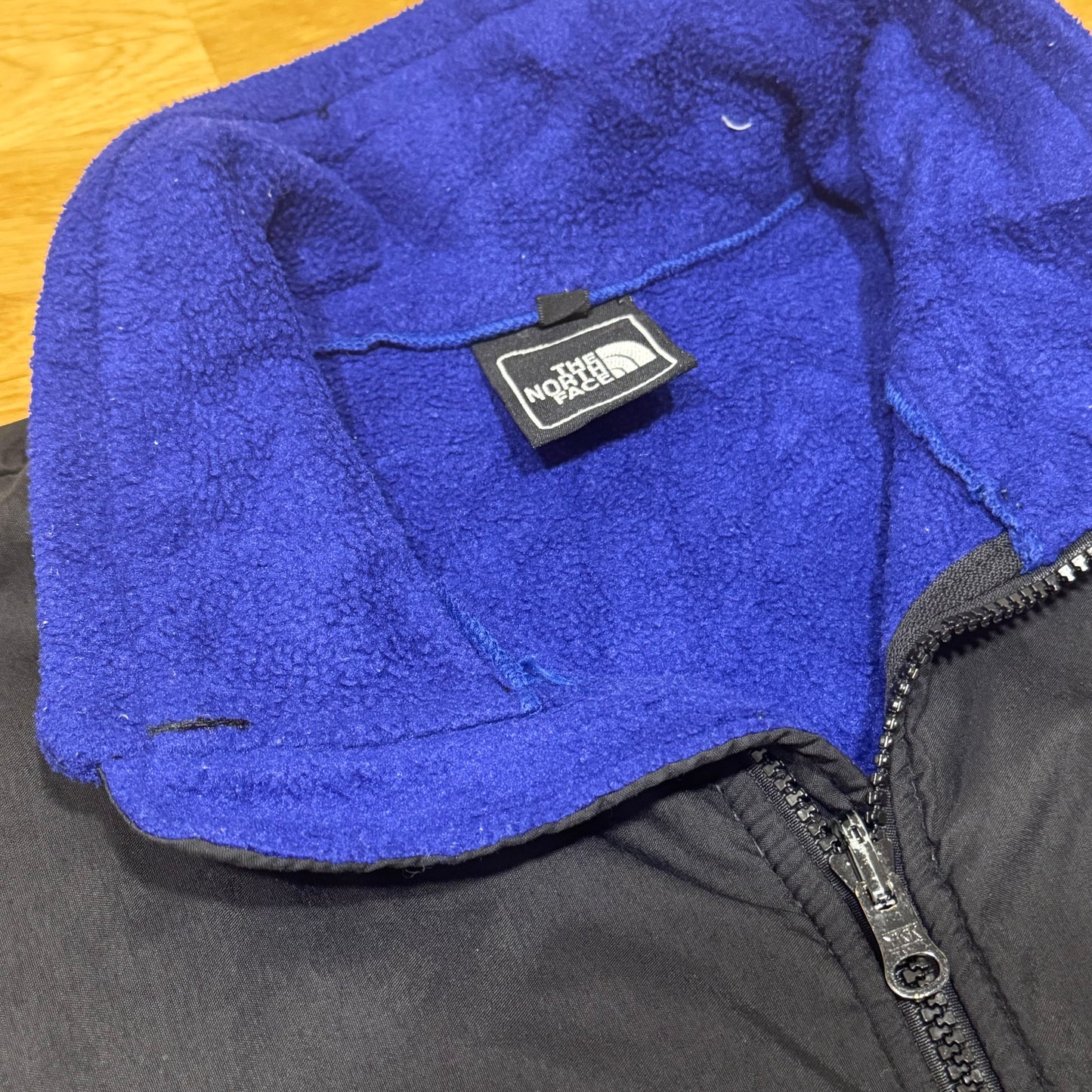 The North Face purple fleece vest