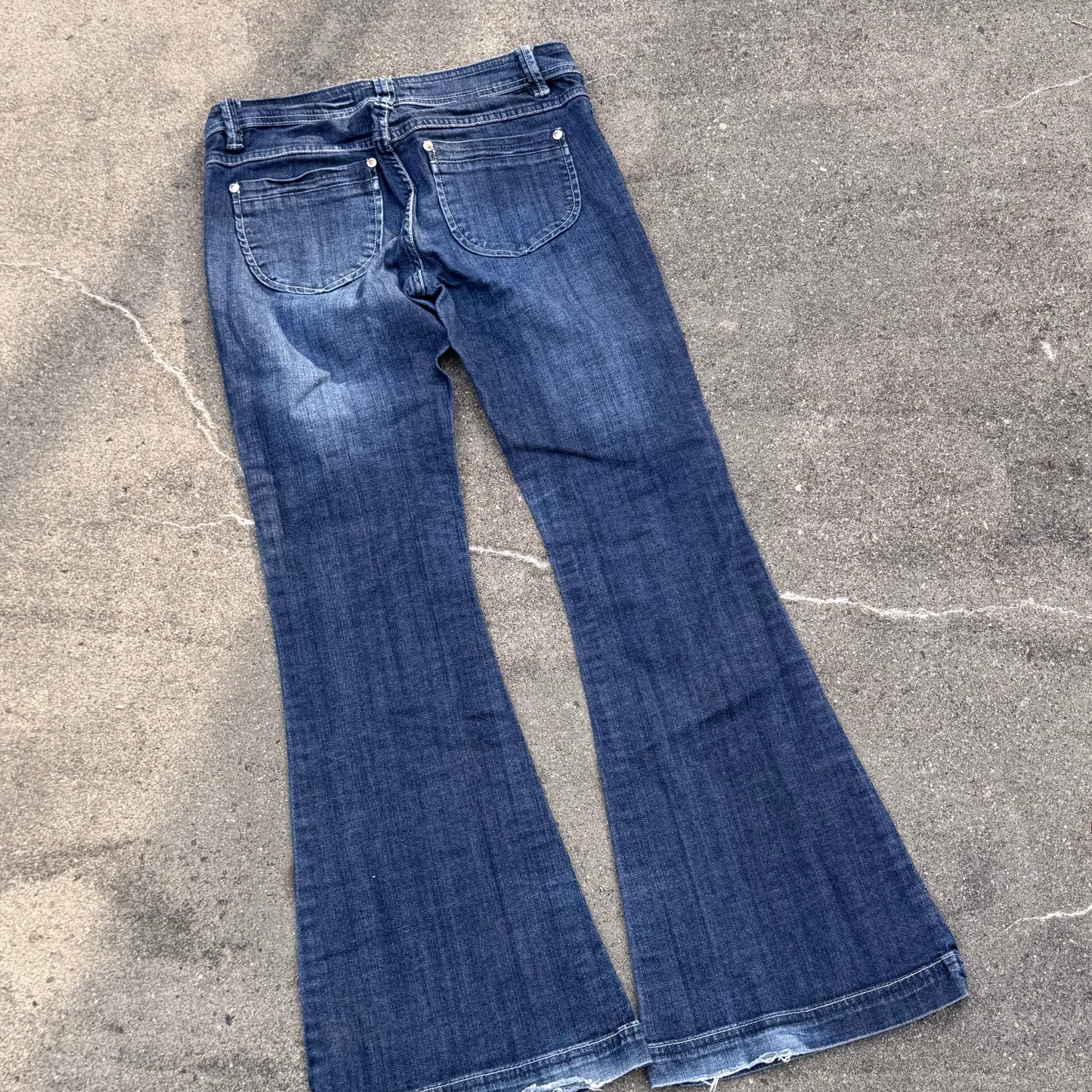 J’eans U vintage bootcut wide leg jeans