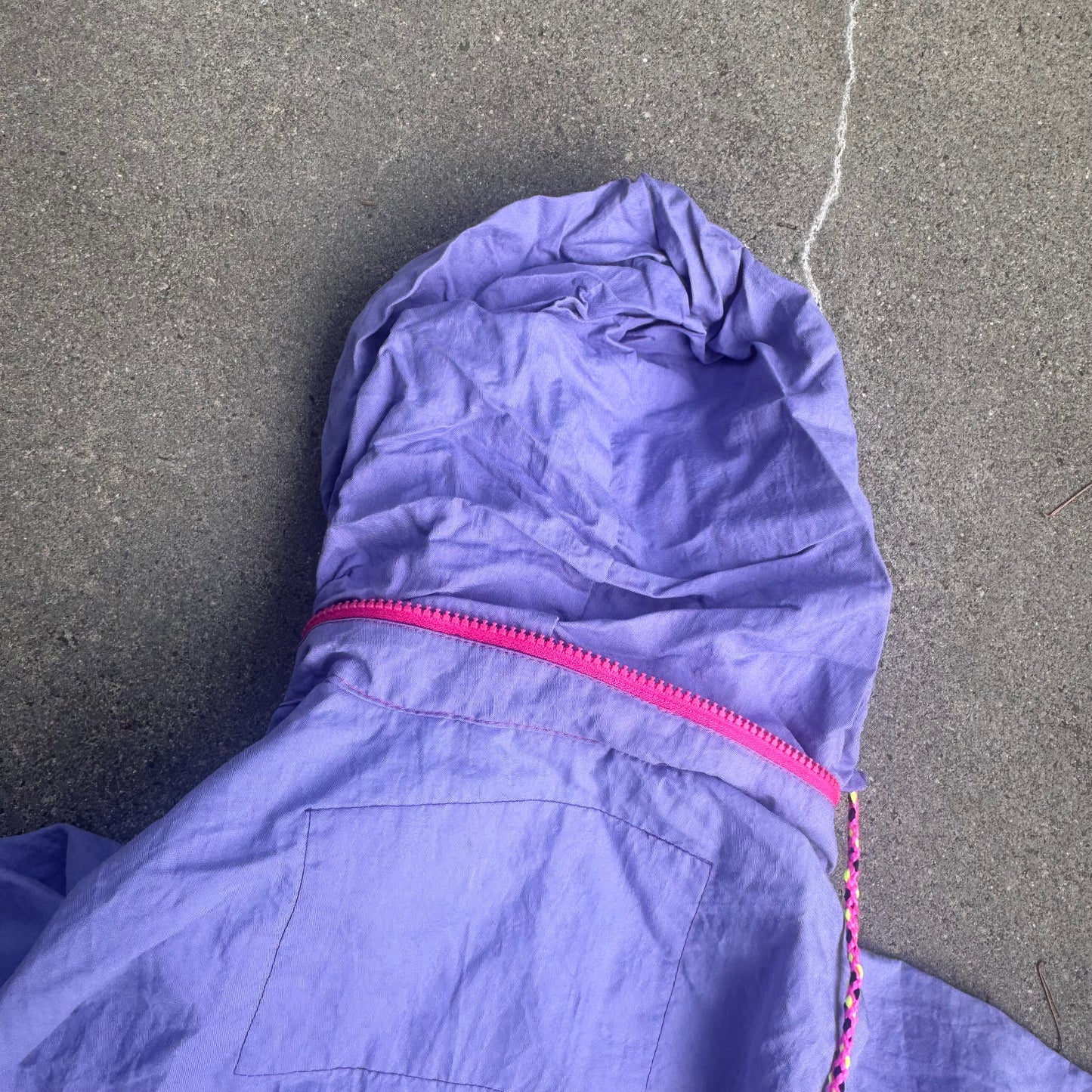 Adidas Speed vintage 80s rain jacket