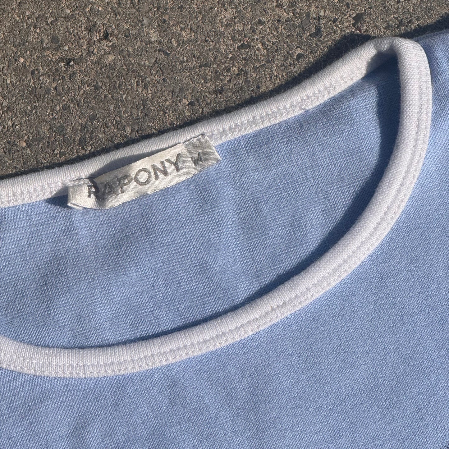 Giorgio Armani vintage blue longsleeve