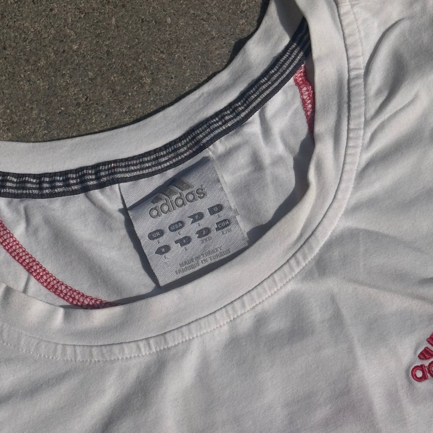 Adidas Sportswear white tank top
