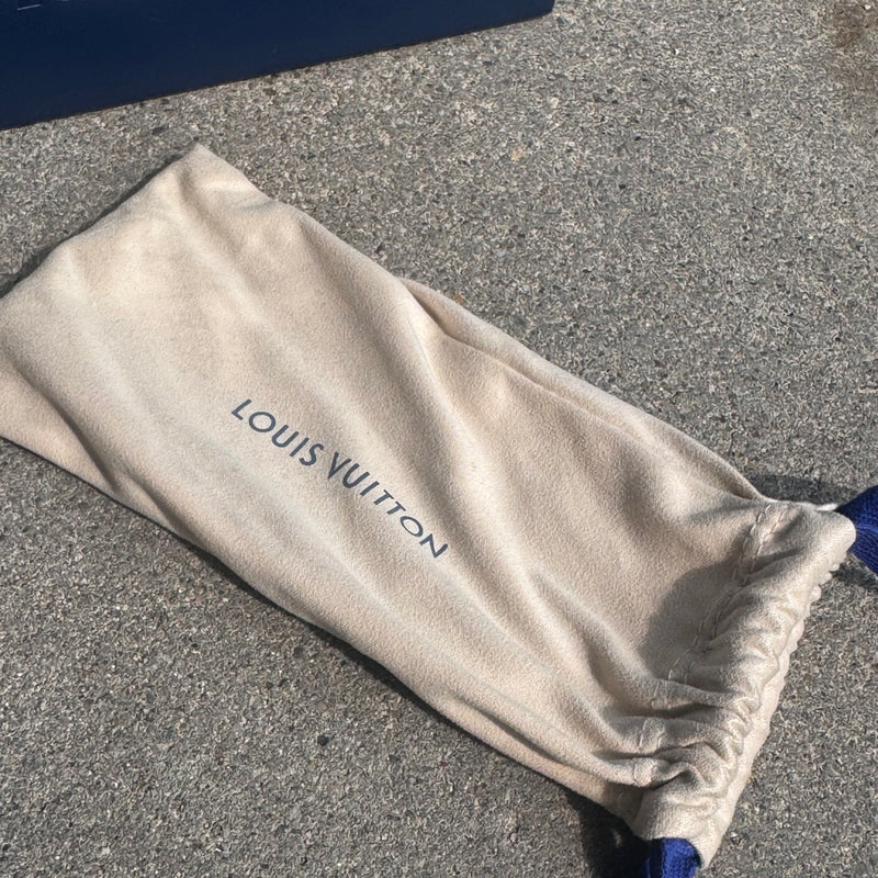 Detailansicht: Sourced limited accessories and clothes Louis Vuitton Millionaire Virgil Abloh sunglasses – Logo, Nähte oder Material