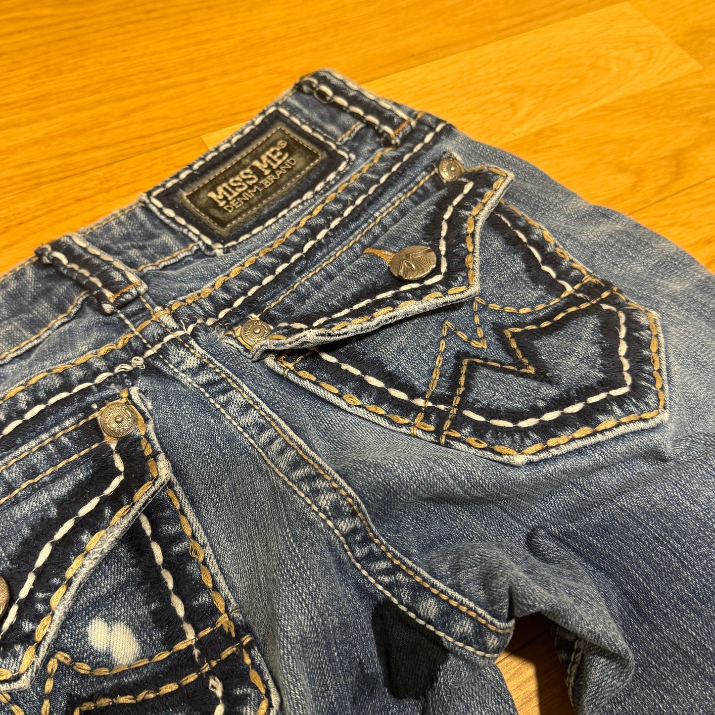 Miss Me Y2K wide leg low waist jeans