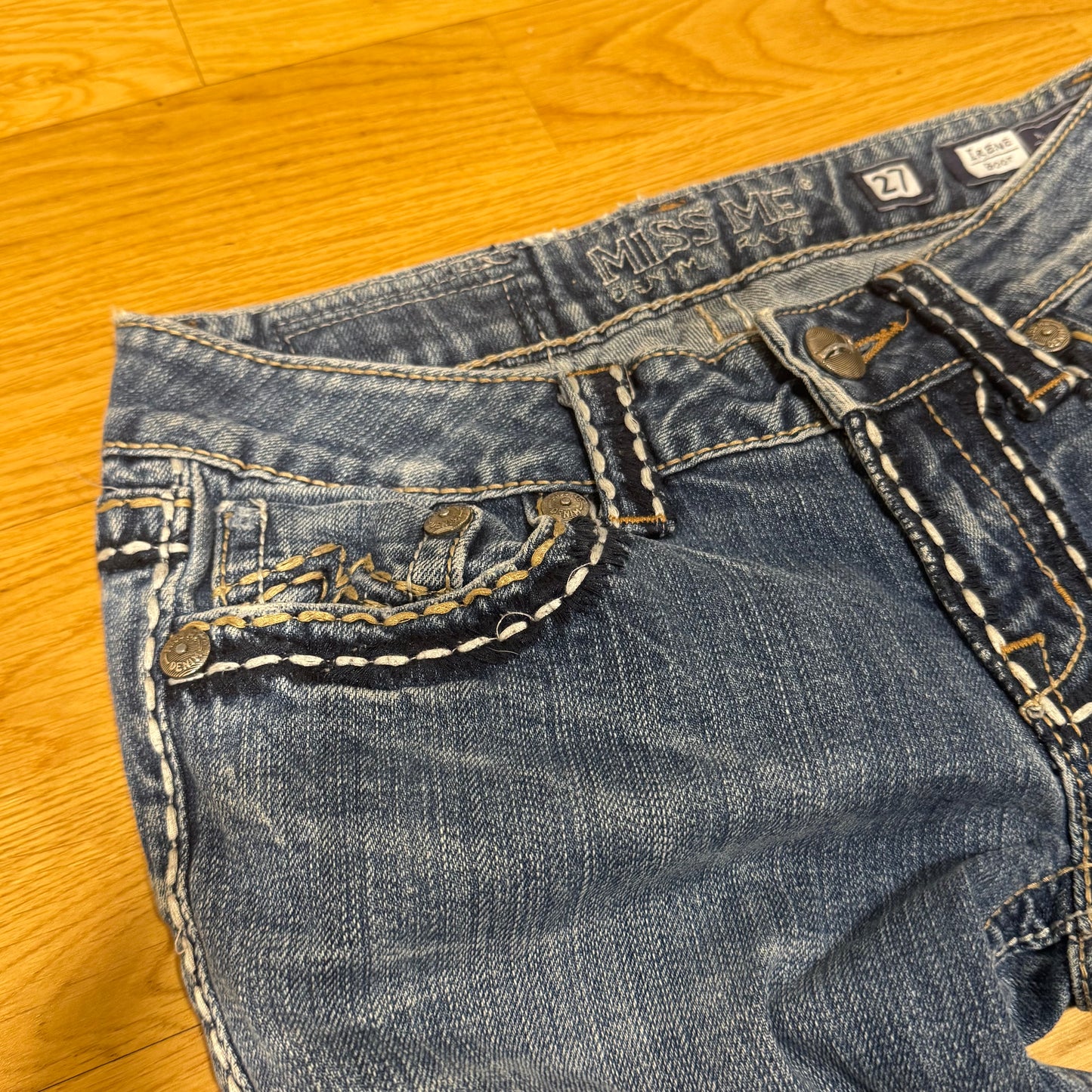 Miss Me Y2K wide leg low waist jeans