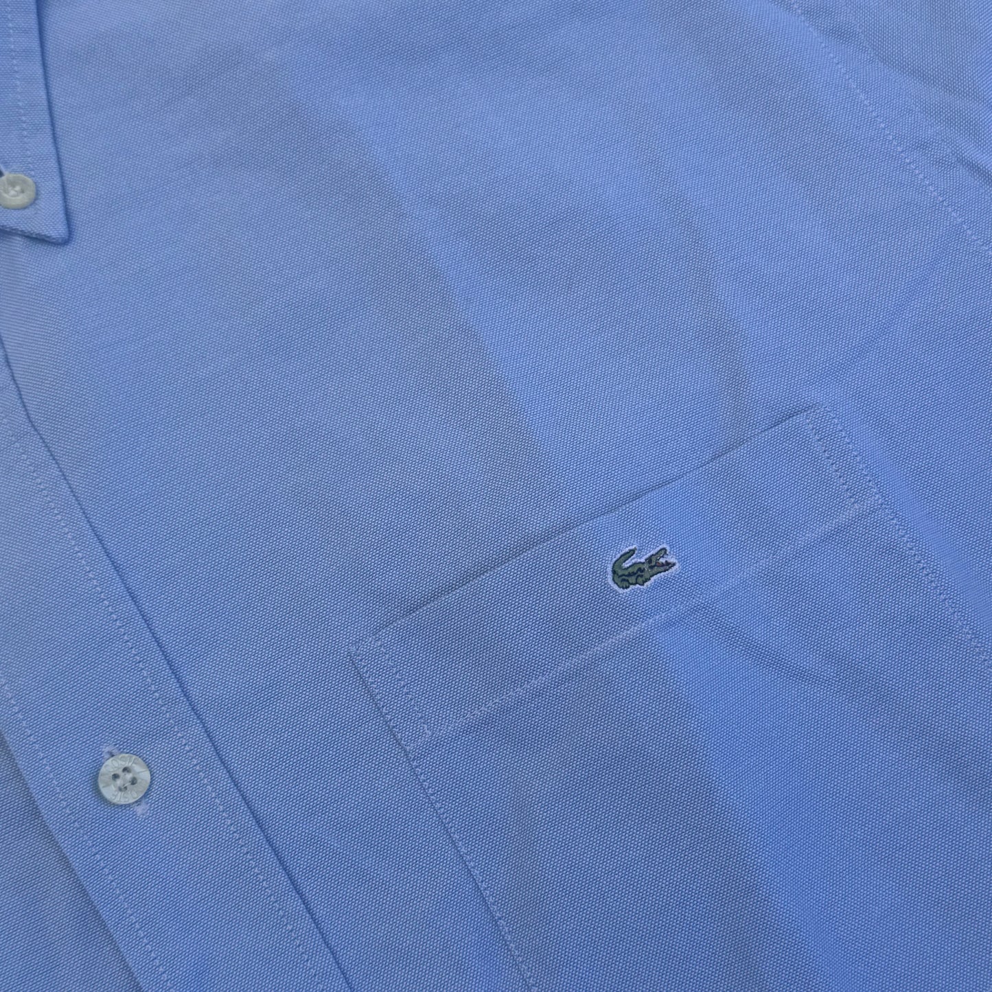 Lacoste vintage sky blue shirt