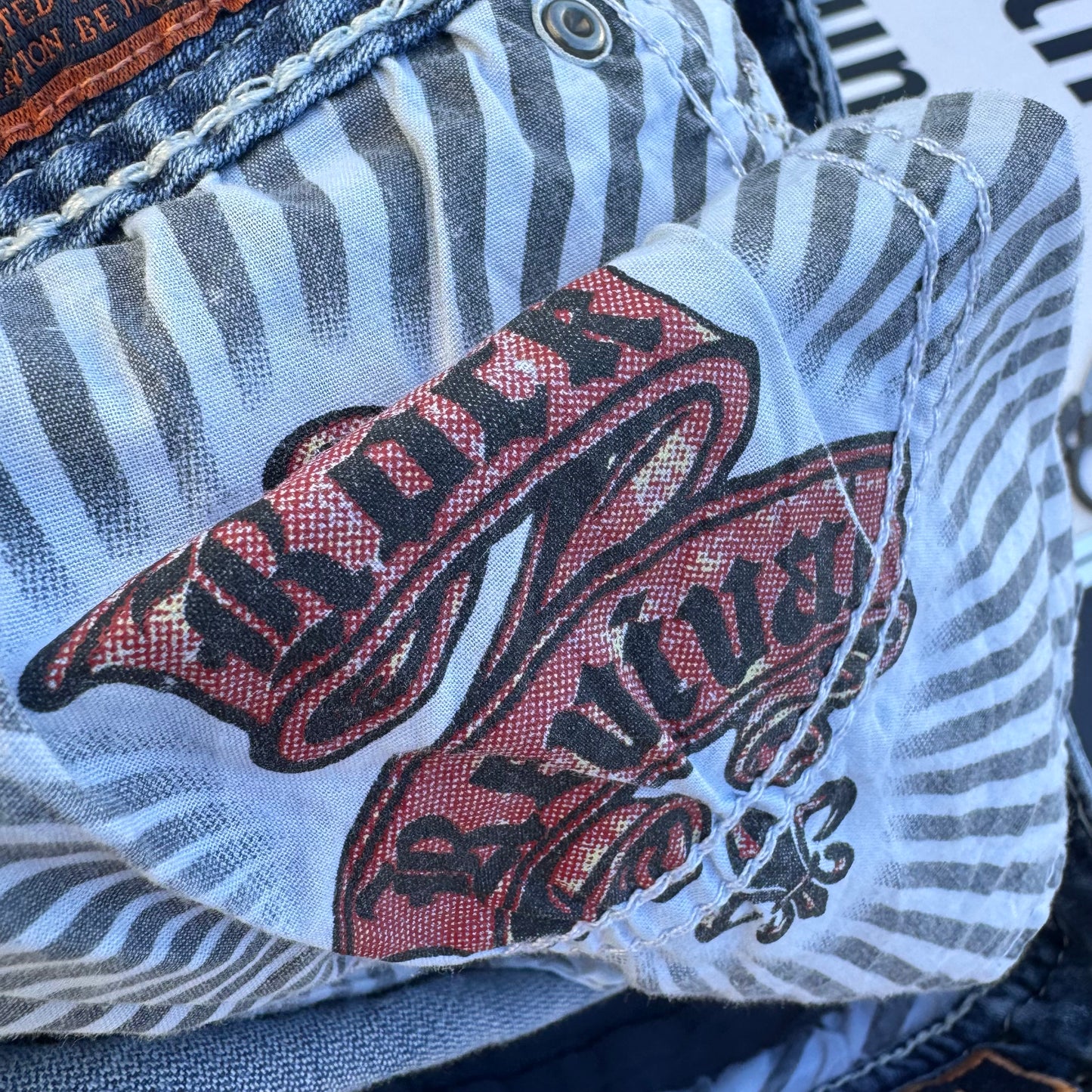 Rock Revival straight vintage denim jeans
