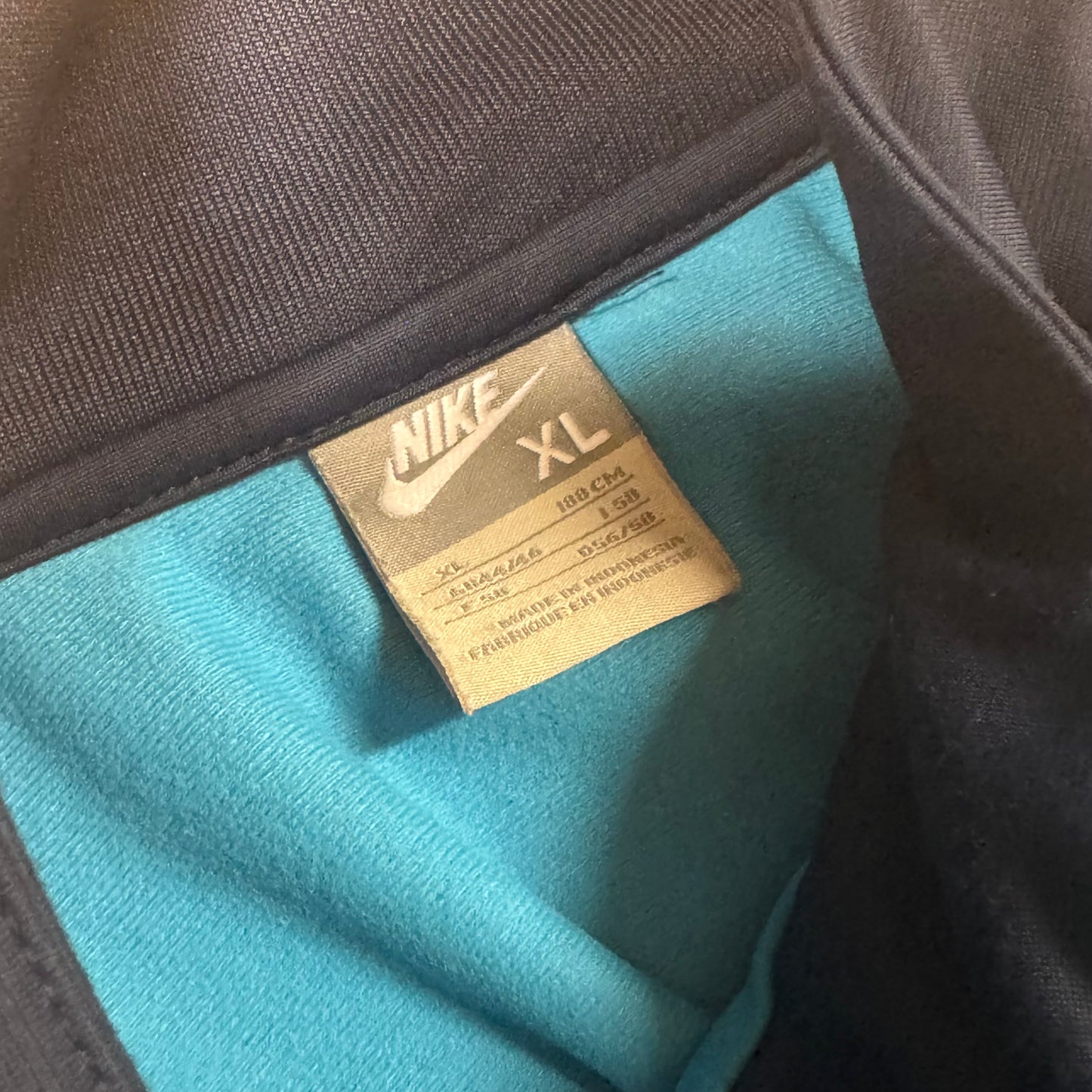 Nike vintage blue track jacket