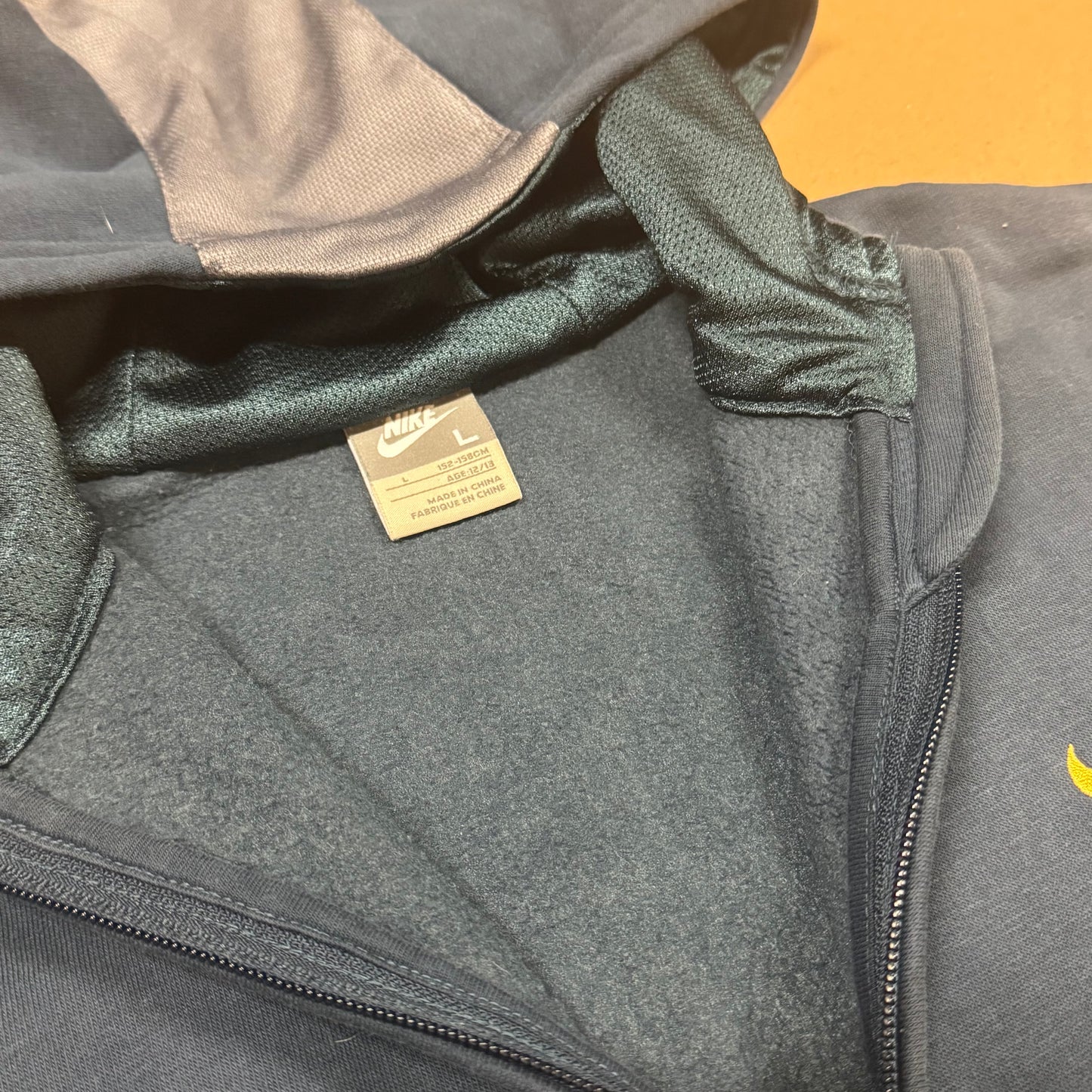 Nike streetwear zipped hoodie 00s