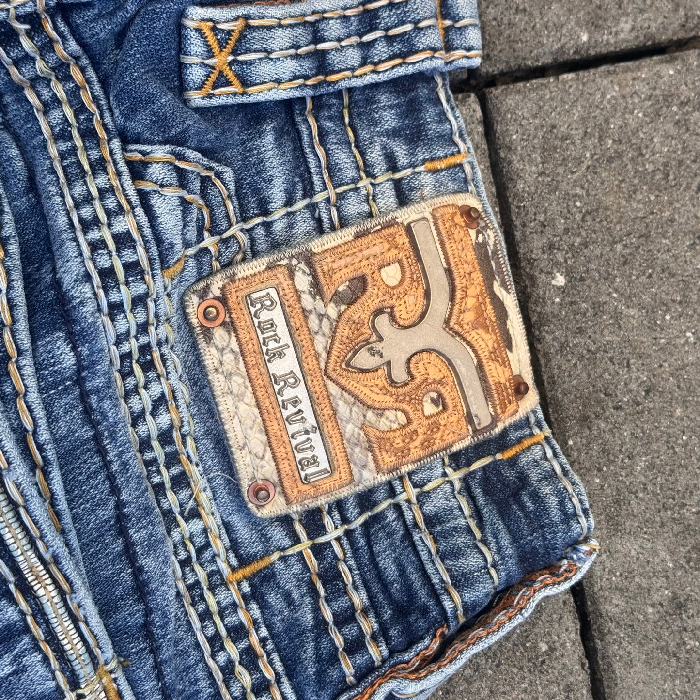 Rock Revival Vintage Alt straight denim jeans