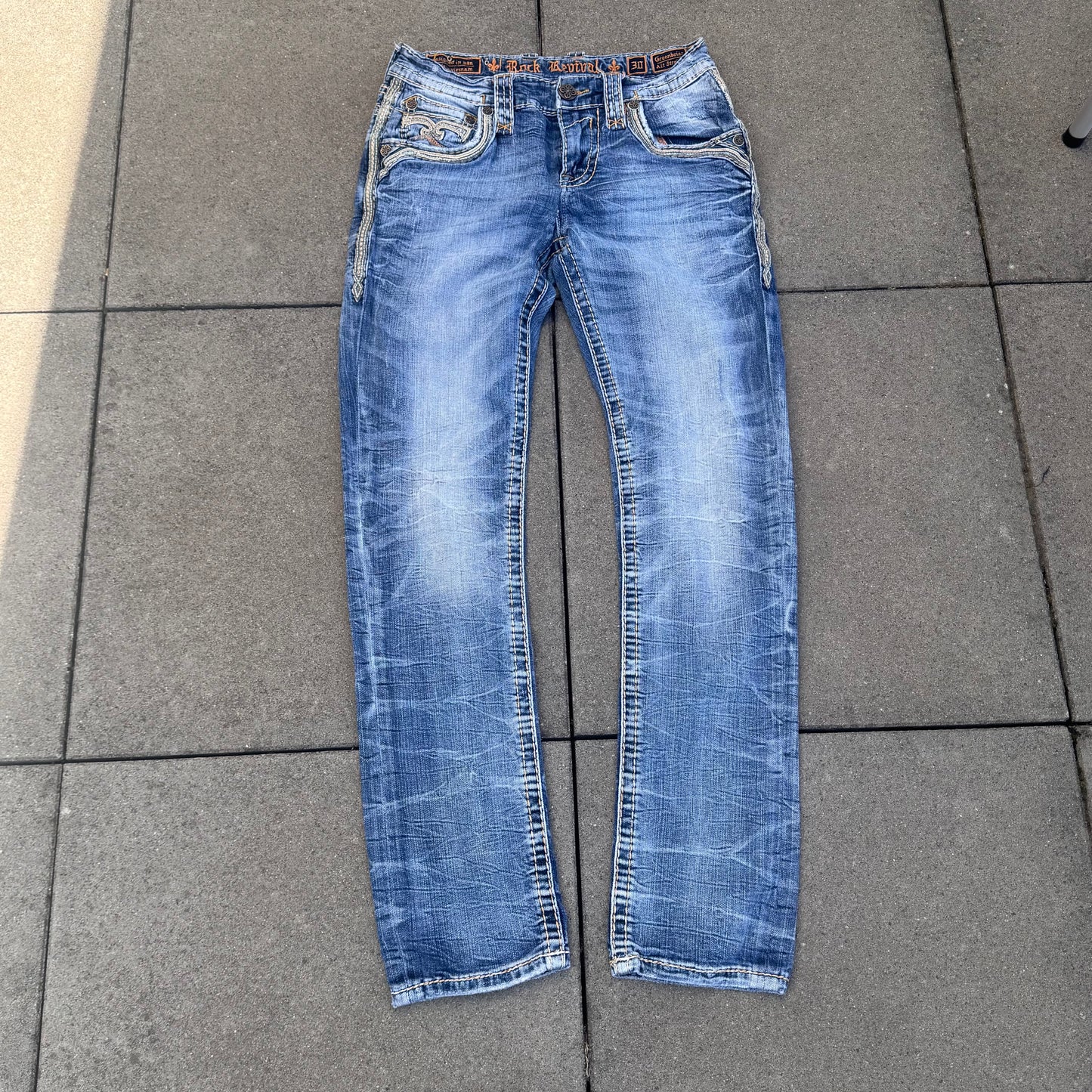 Rock Revival Vintage Alt straight denim jeans