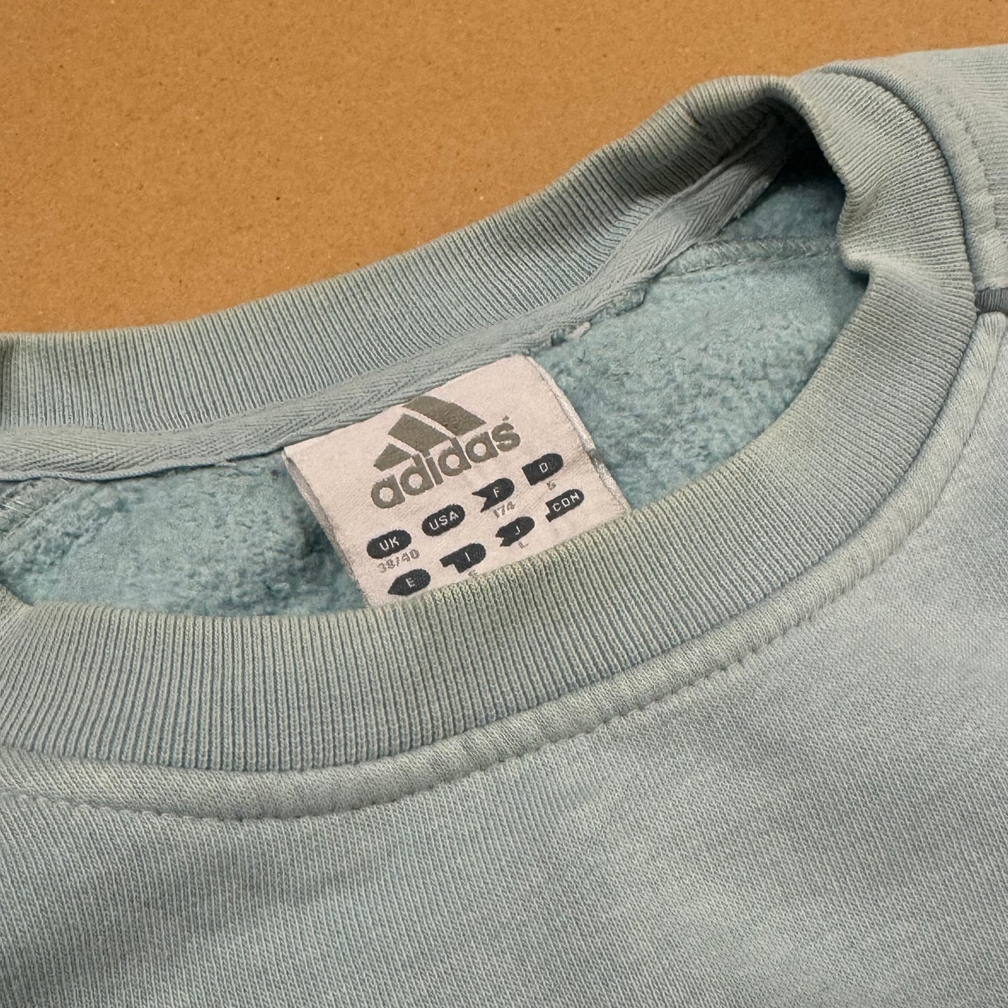 Adidas vintage 00s blue sweatshirt