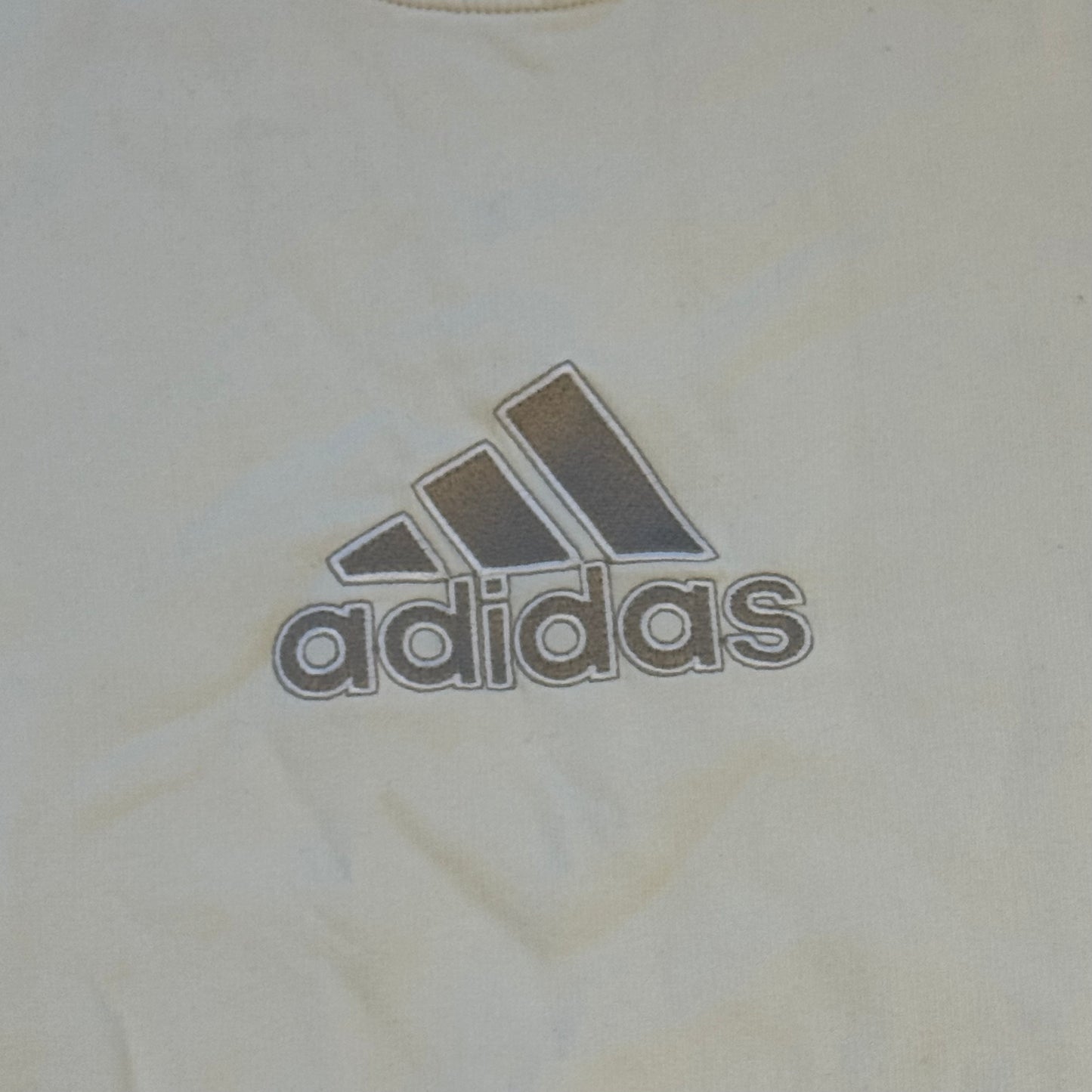 Adidas 90s cream vintage sweatshirt