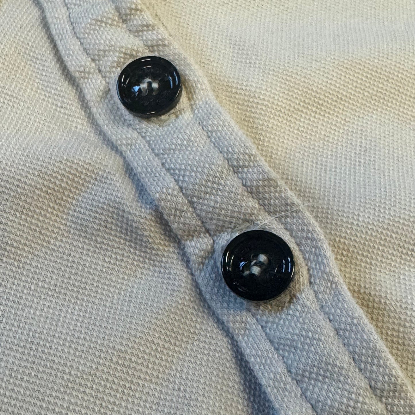 Burberry London vintage cream poloshirt