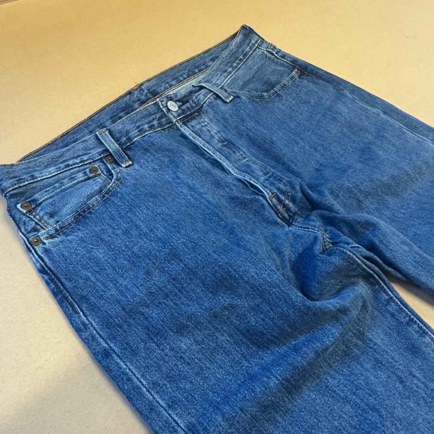 Levi Strauss vintage denim straight leg jeans