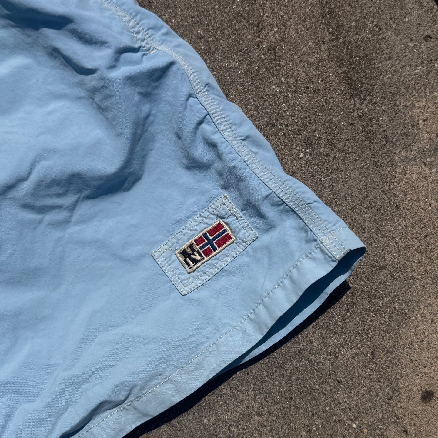 Napapijri vintage blue bathing shorts