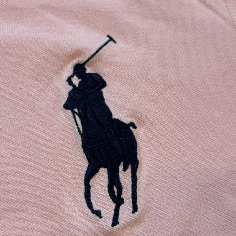 Detailansicht: Sourced limited accessories and clothes Vintage Polo Ralph Lauren shirt pink – Logo, Nähte oder Material
