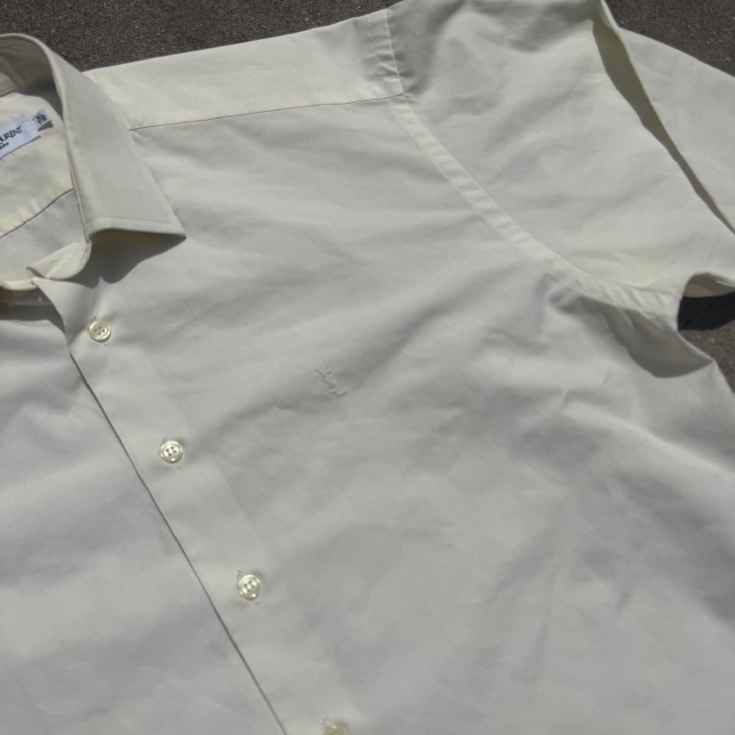 Yves Saint Laurent vintage white shirt