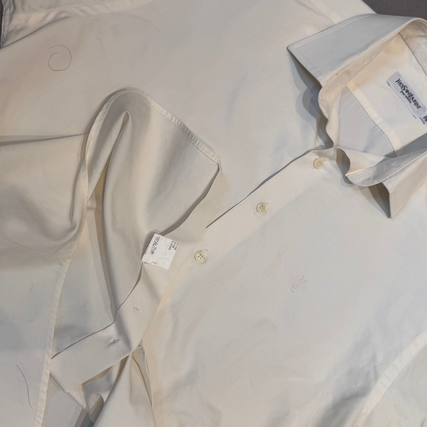 Yves Saint Laurent vintage white shirt