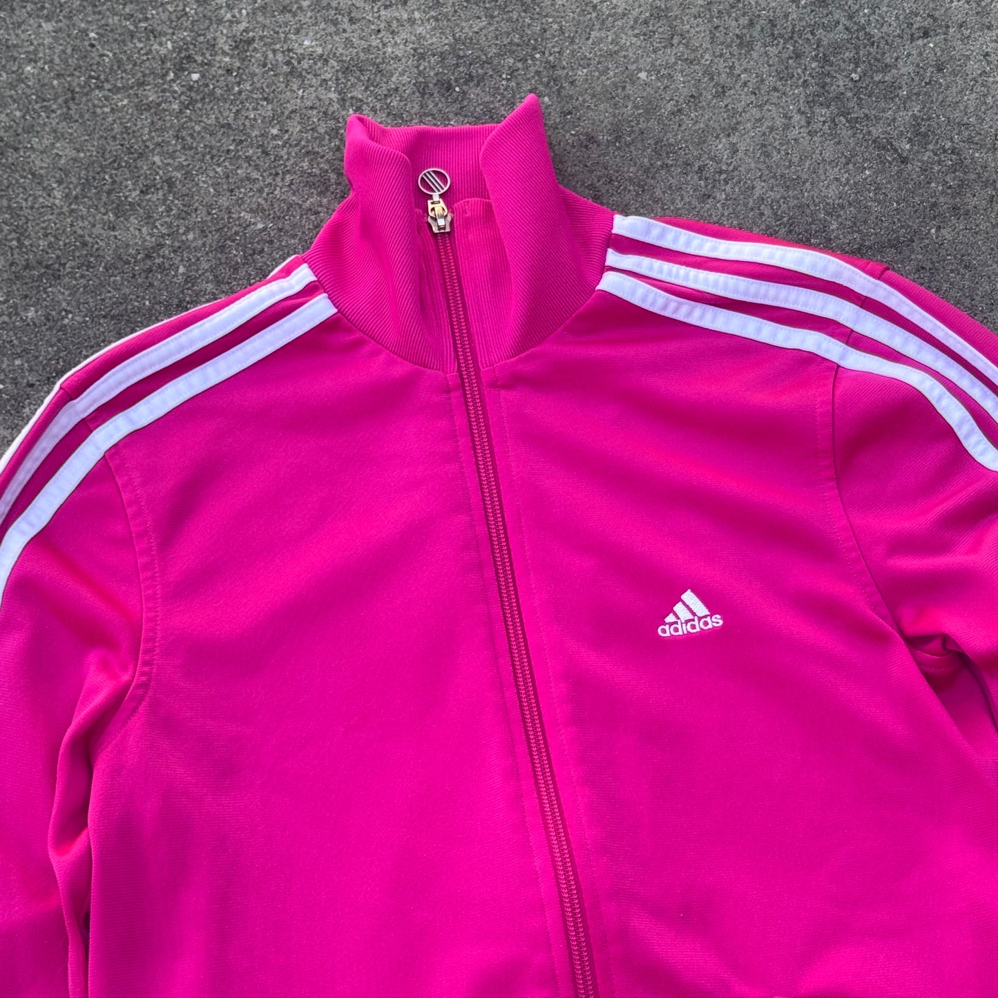 Adidas Y2K retro pink track jacket
