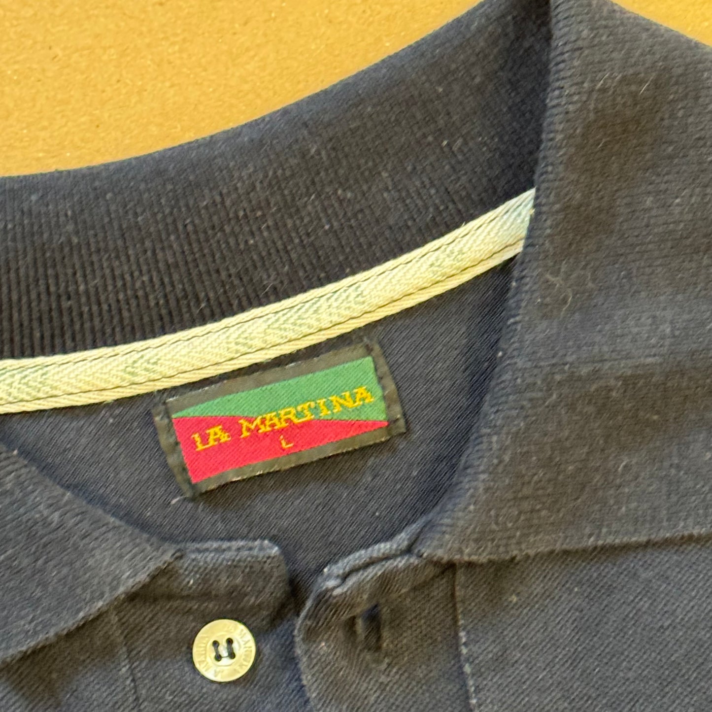 La Martina Porsche Stuttgart long-sleeve pol