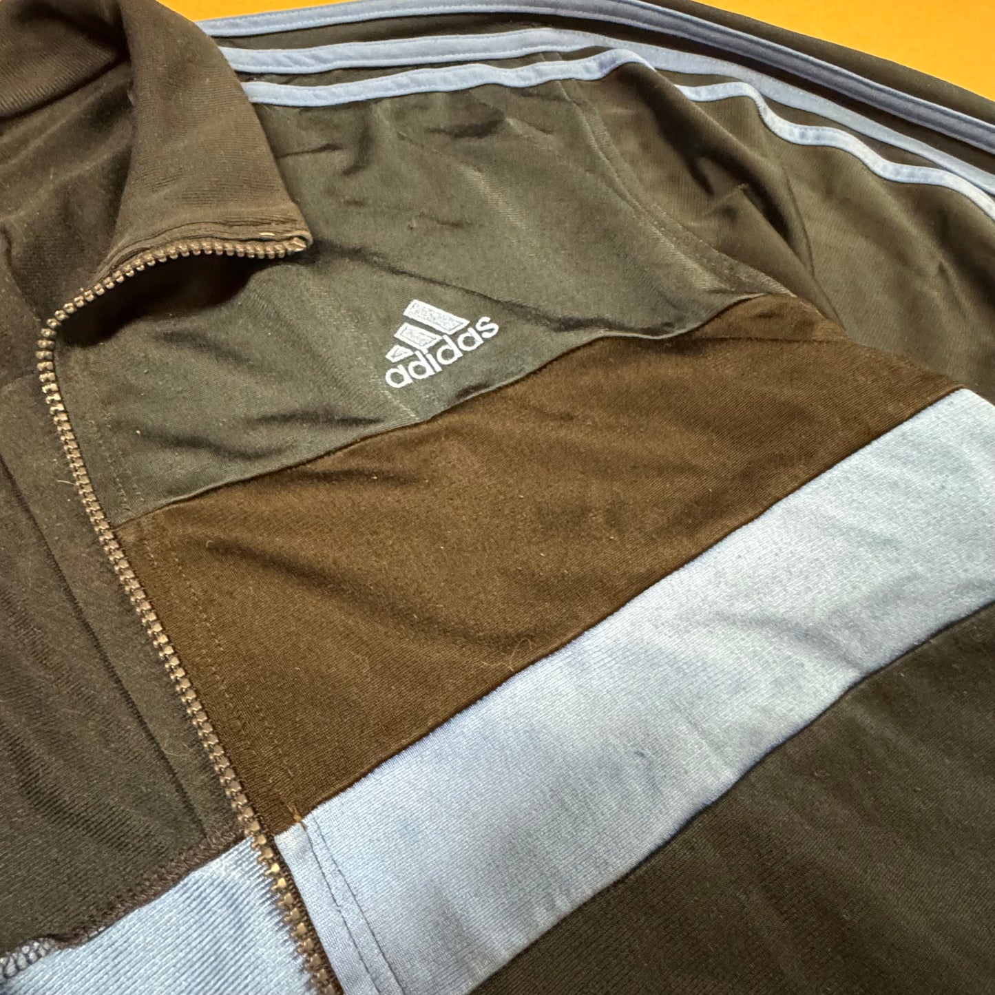 Vintage Adidas blue track jacket