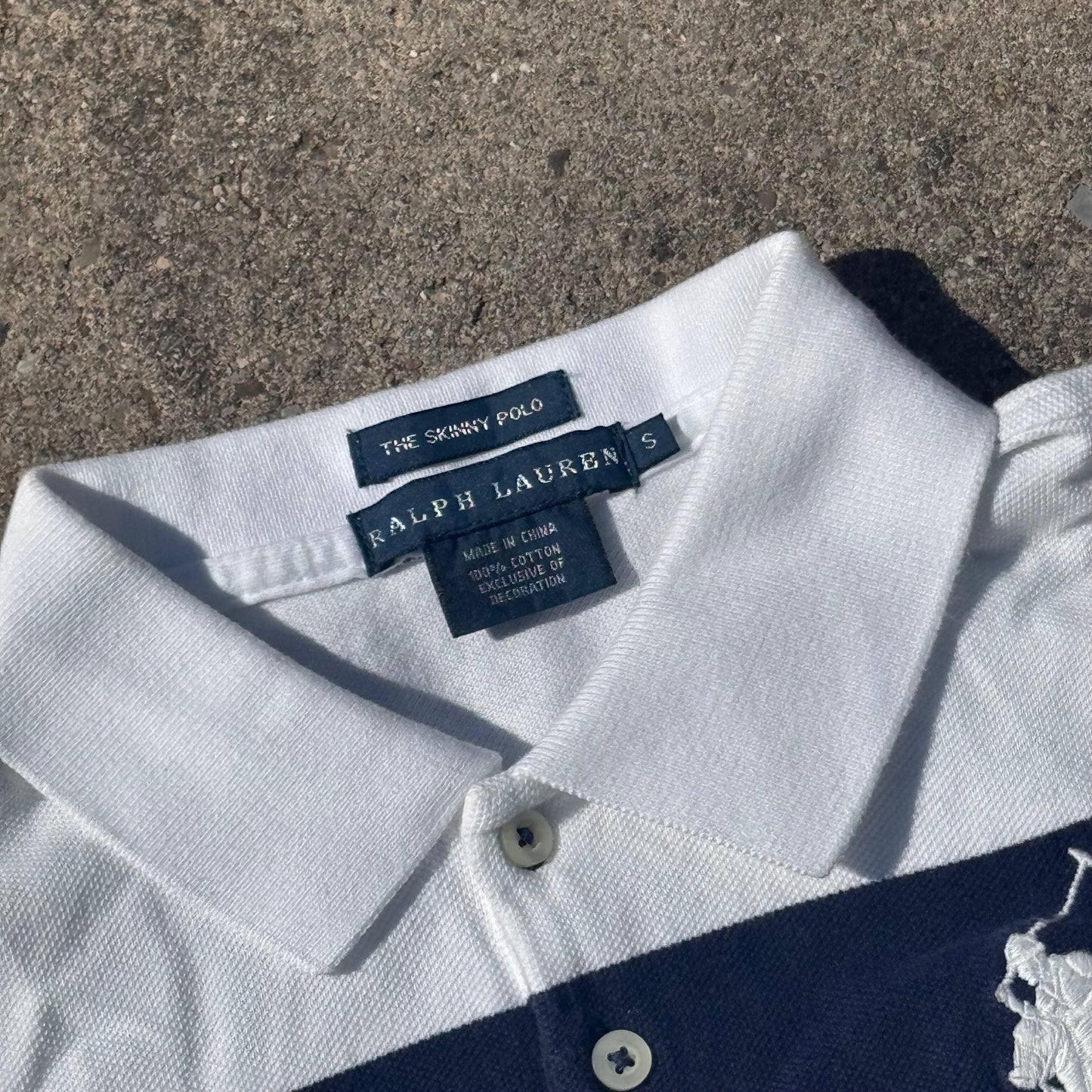 Polo Ralph Lauren Big Pony striped women's polo