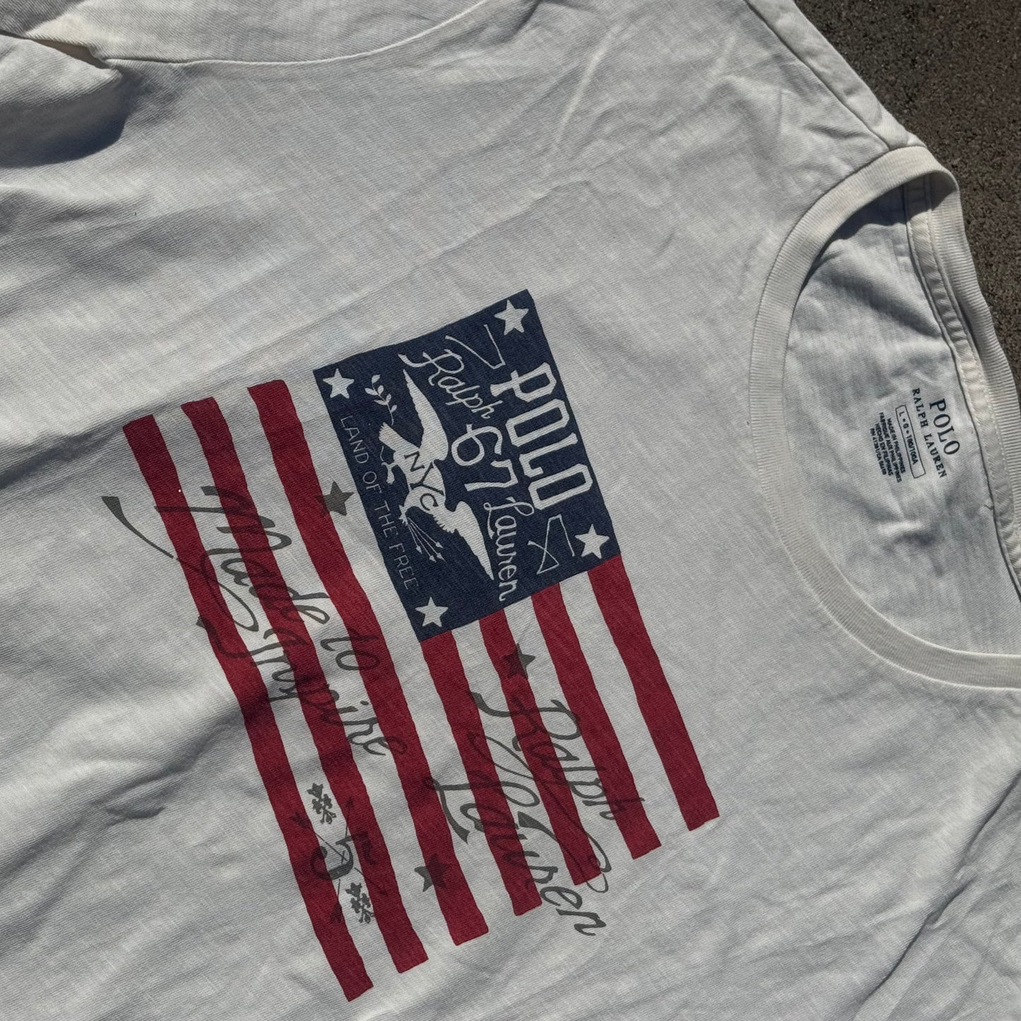 Polo Jeans Ralph Lauren USA graphic T-shirt