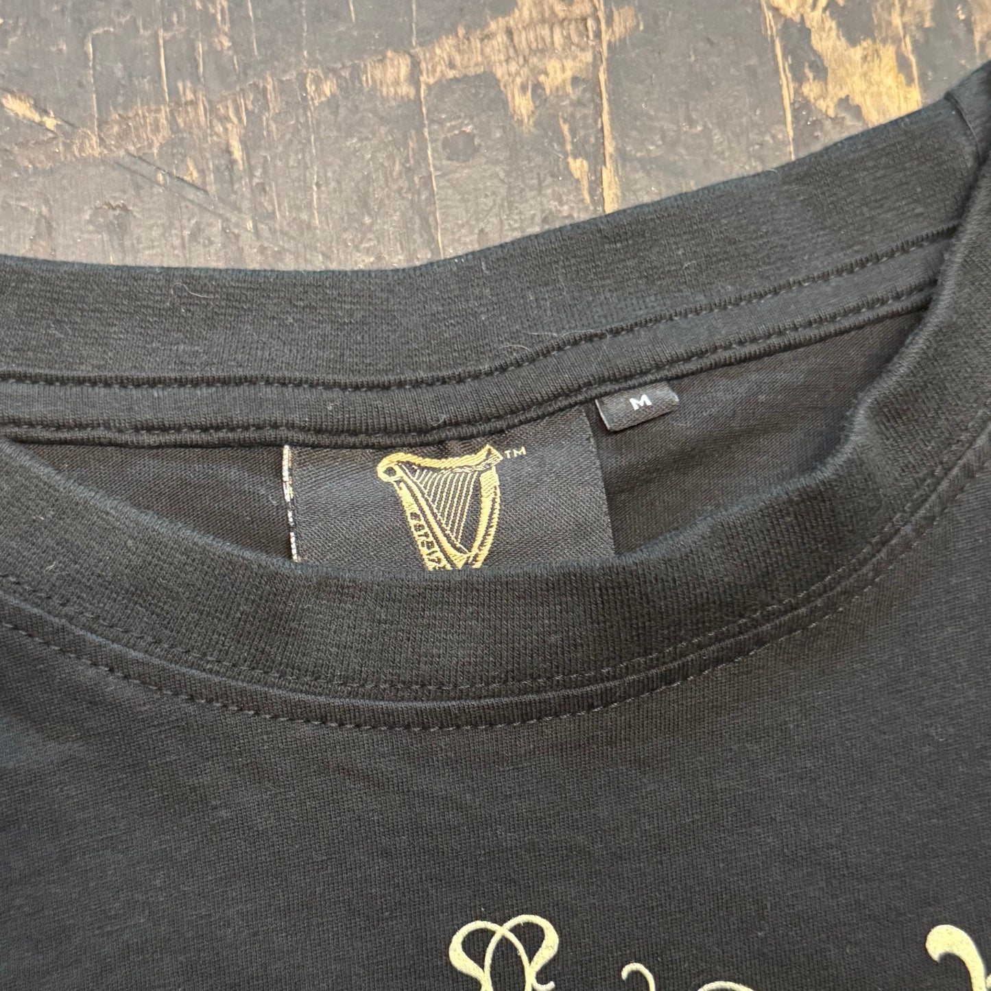 Vintage style Guinness printed shirt