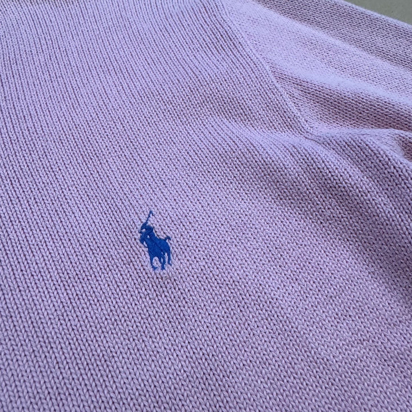 Polo Ralph Lauren pink knitted sweatshirt