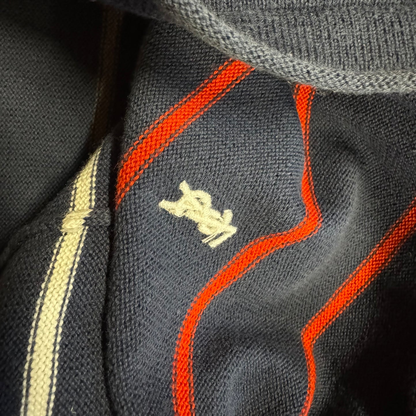 Yves Saint Laurent vintage striped sweatshirt