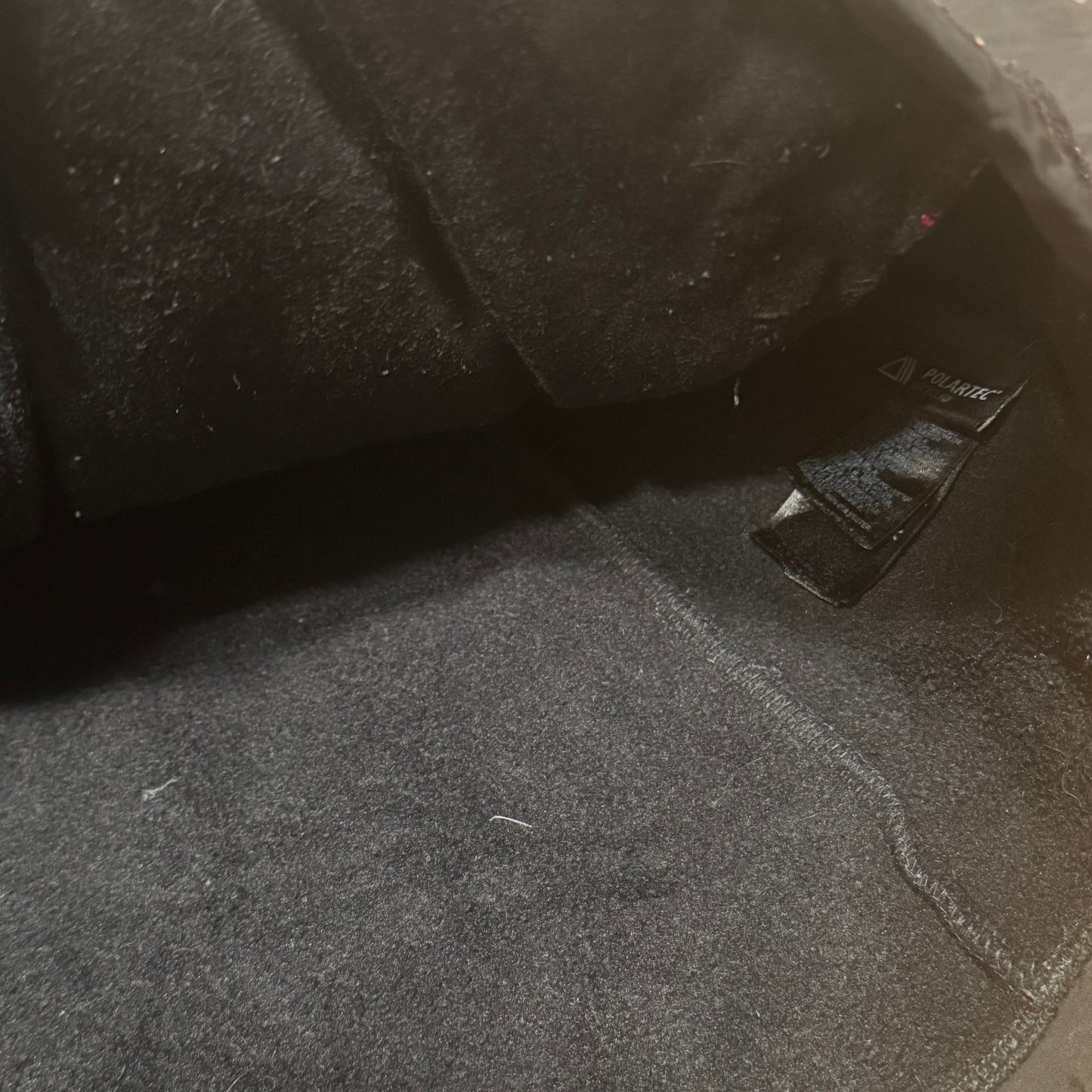 The North Face black women’s fleece jacket