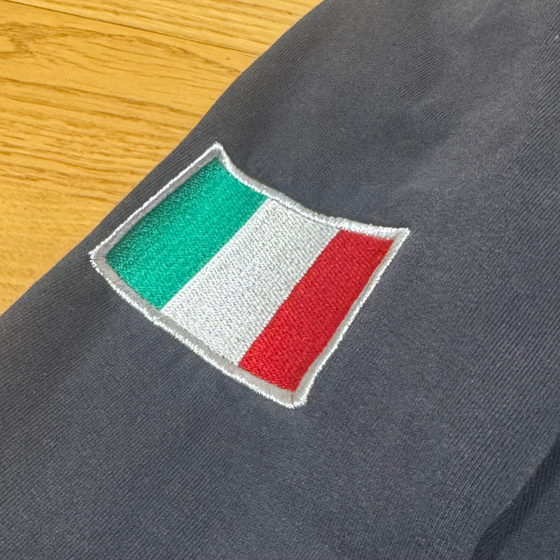 Detailansicht: Sourced limited accessories and clothes Lamborghini Italia streetwear 00s retro jacket – Logo, Nähte oder Material