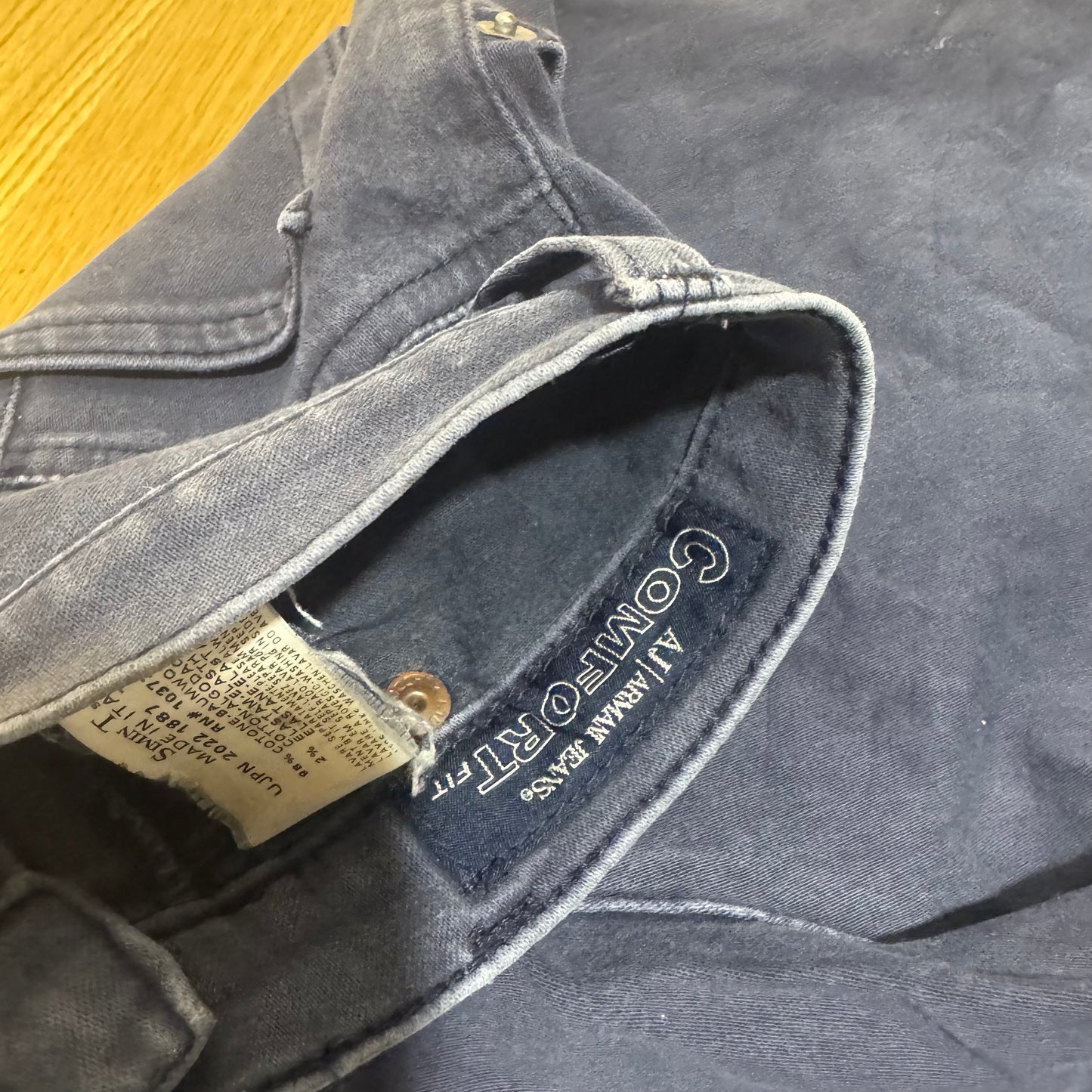 Armani Jeans comfort women’s straight leg pants