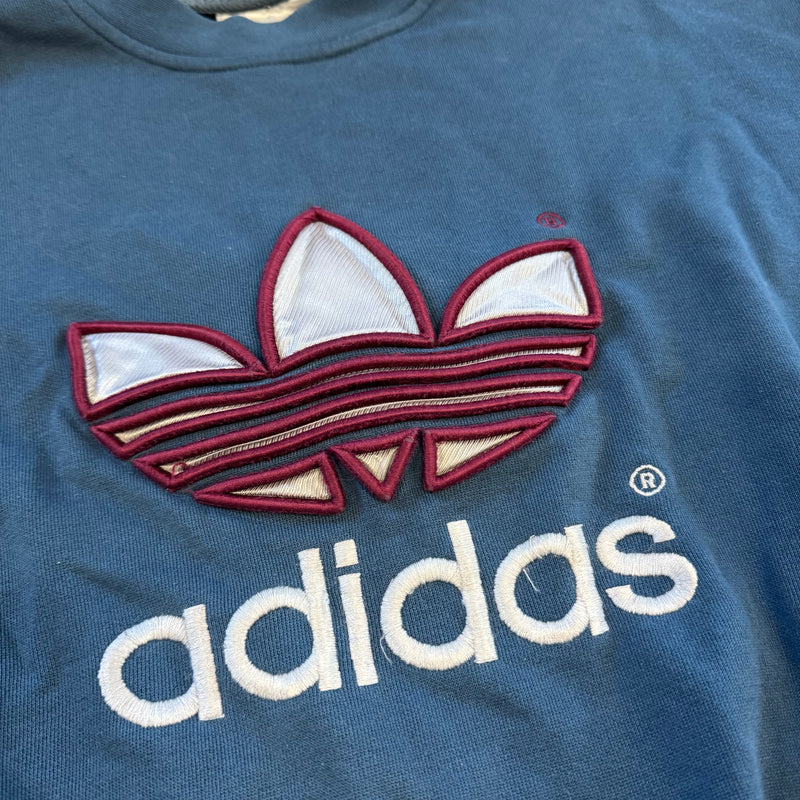 Detailansicht: Sourced limited accessories and clothes Adidas vintage 80s streetwear sweater – Logo, Nähte oder Material
