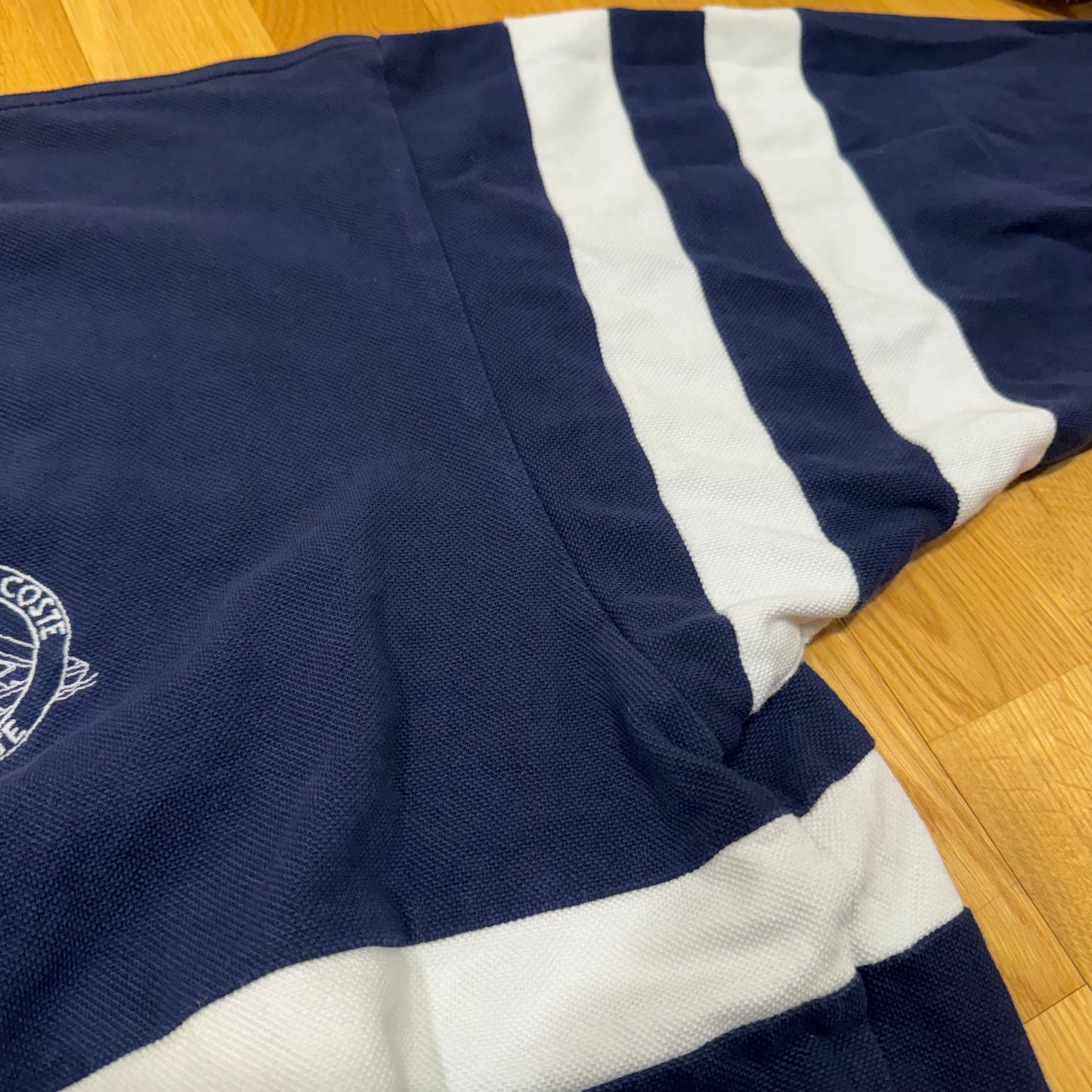 Lacoste Sailing vintage navy blue sweater
