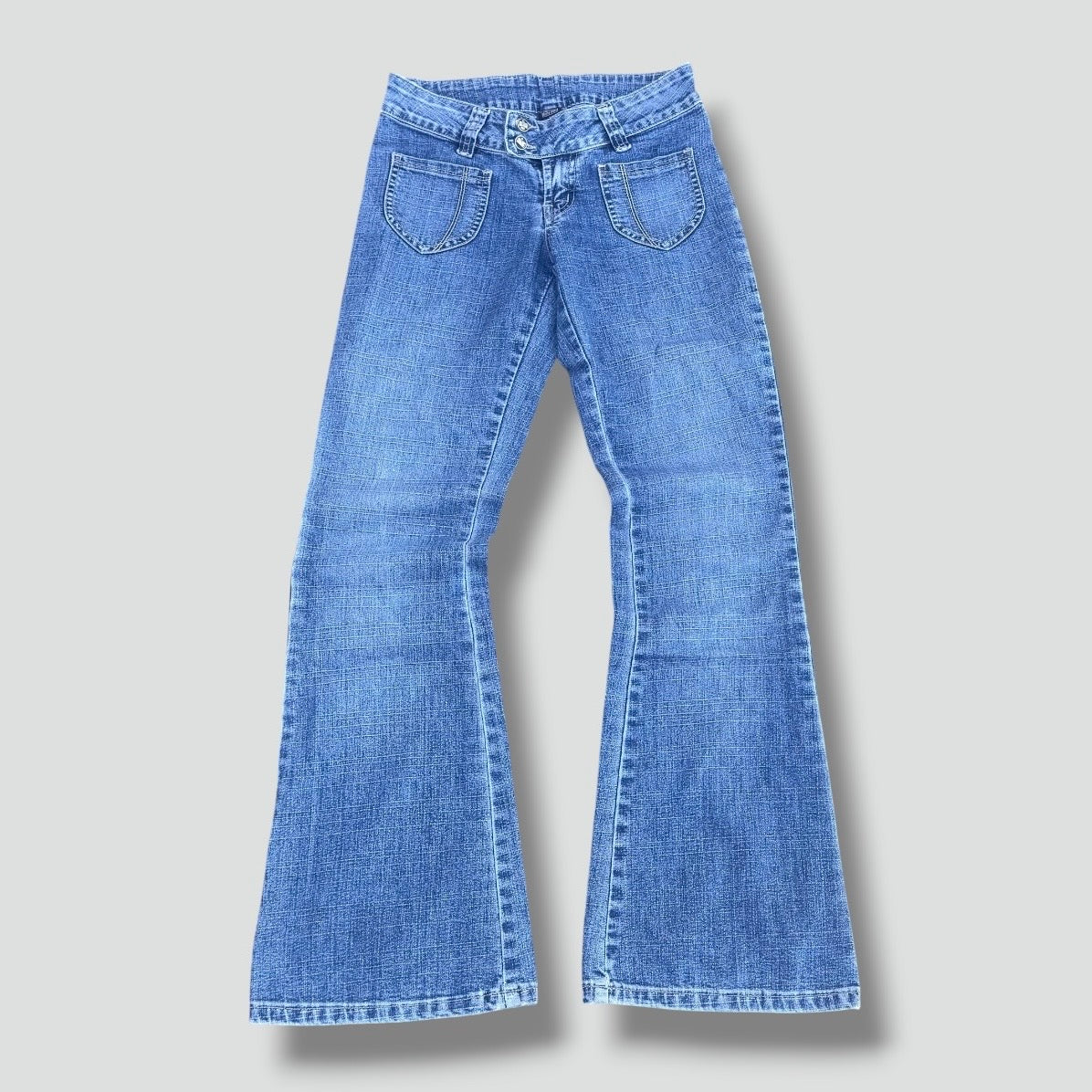 Bunny Jeans Y2K wide leg bootcut jeans